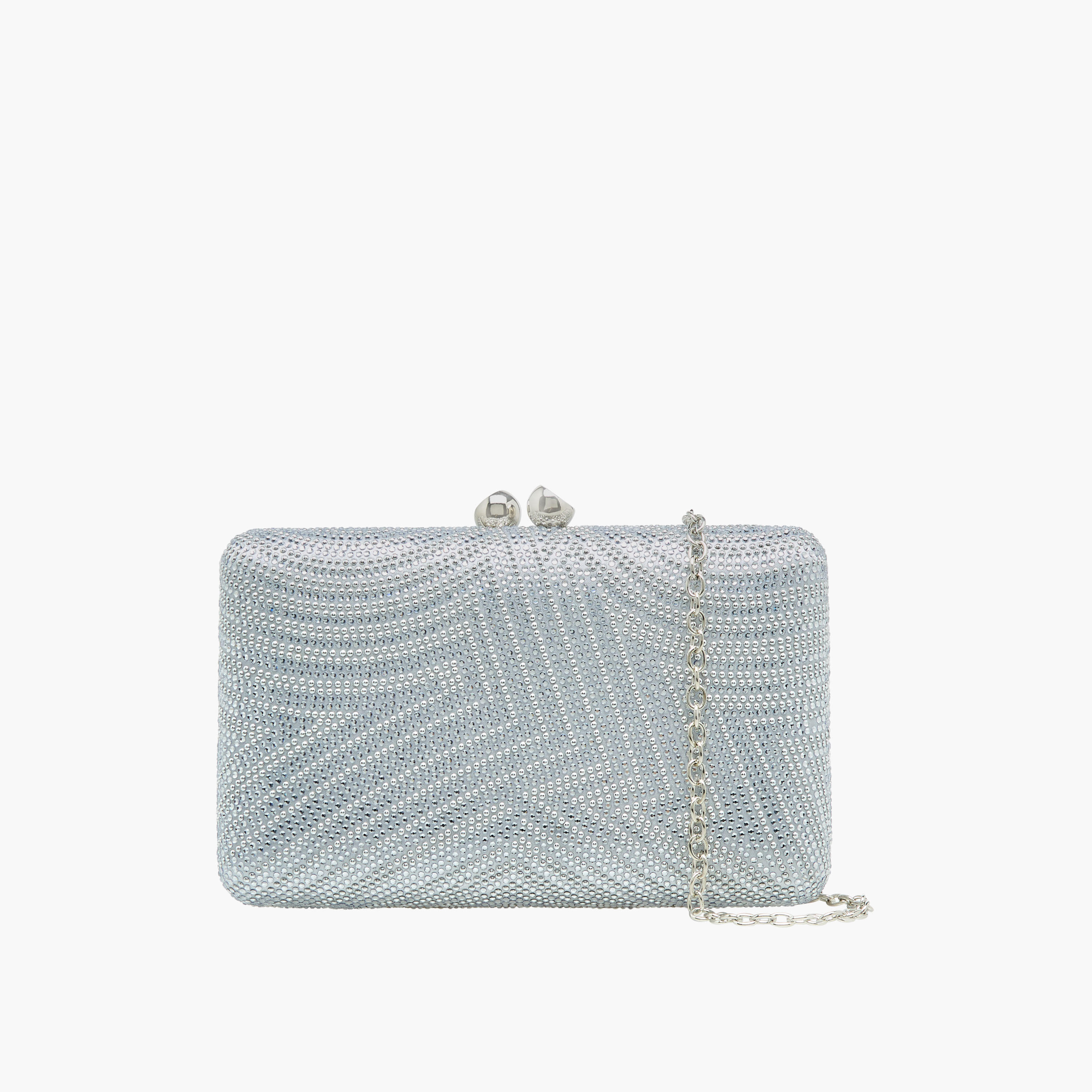 Sasha Embellished Clutch with Chain Strap-women-bagsandwallets-handbags-image-1