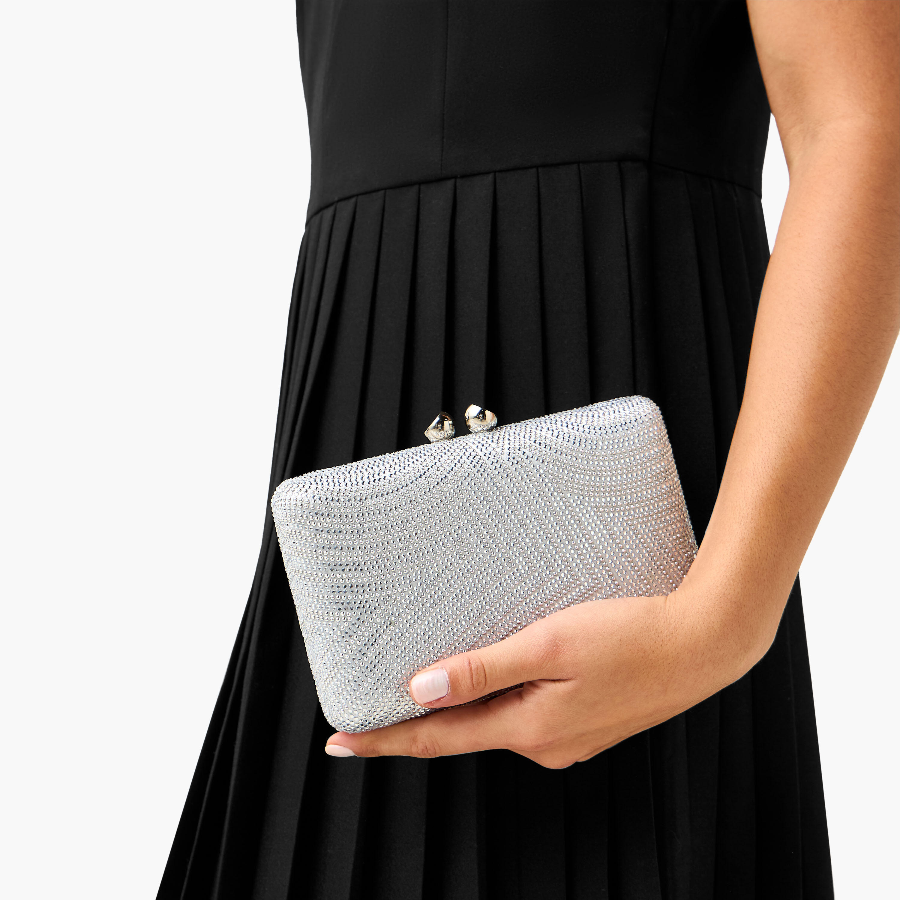 Sasha Embellished Clutch with Chain Strap-women-bagsandwallets-handbags-image-8