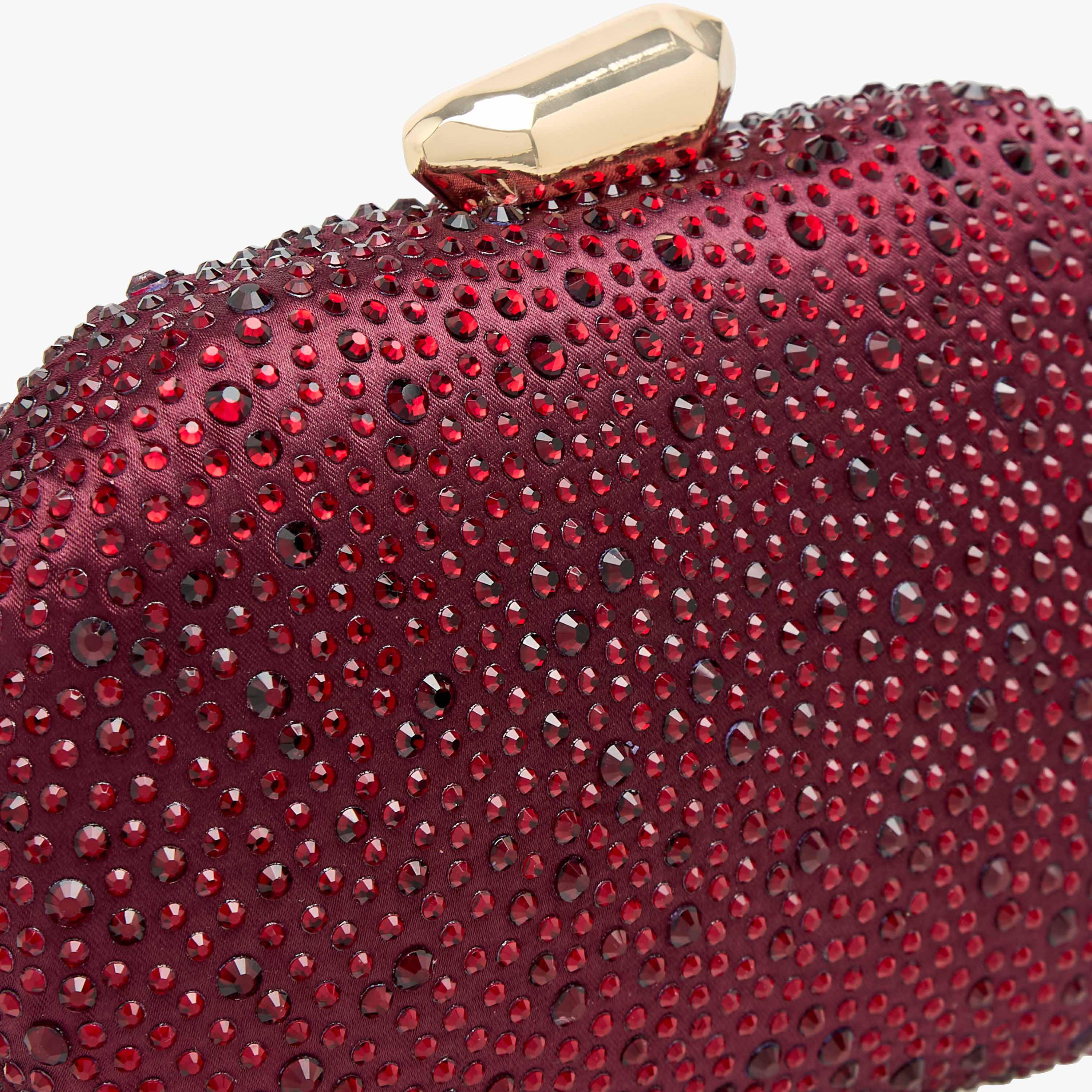 Sasha Embellished Clutch with Chain Strap-women-bagsandwallets-handbags-image-5