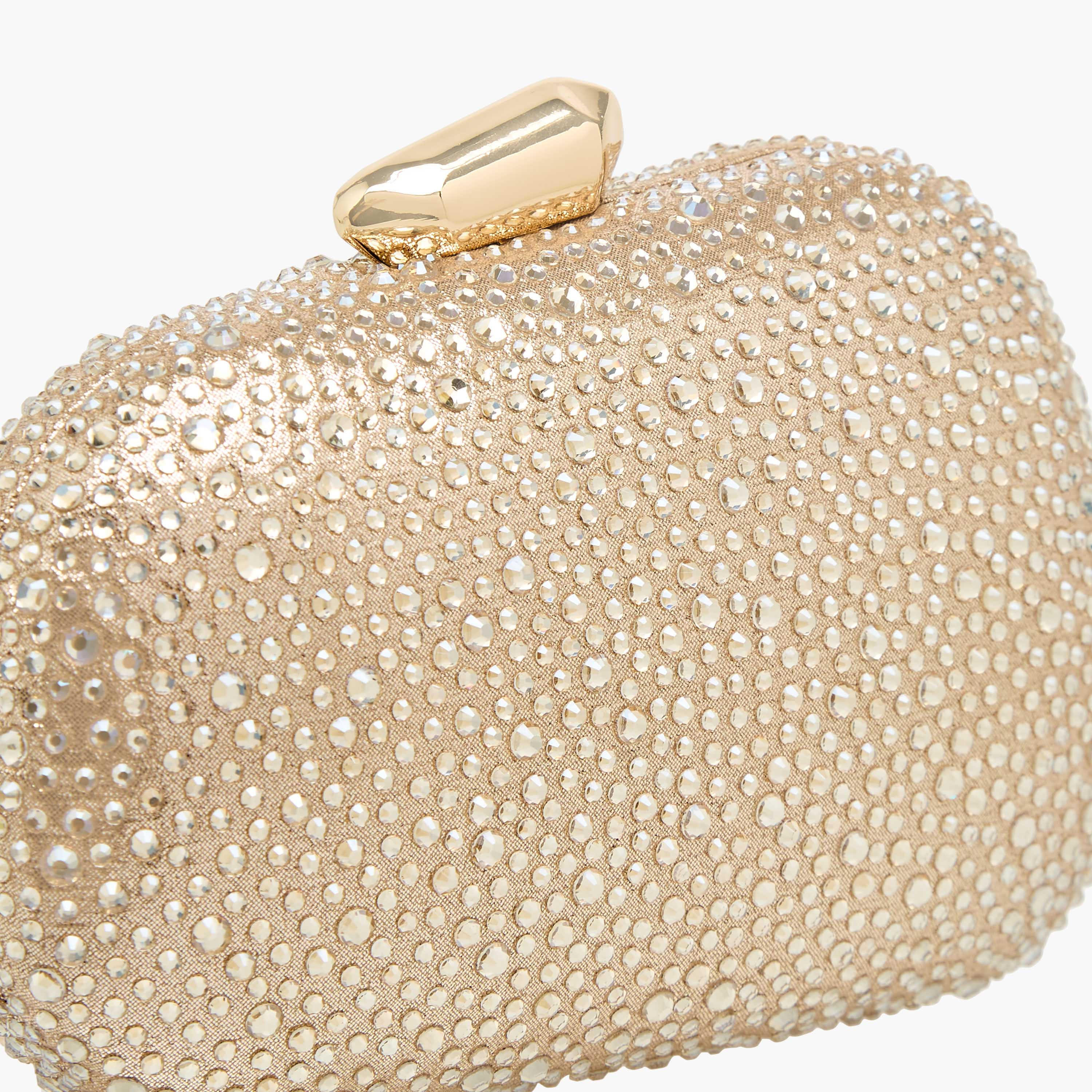 Sasha Embellished Clutch with Chain Strap-women-bagsandwallets-handbags-image-5
