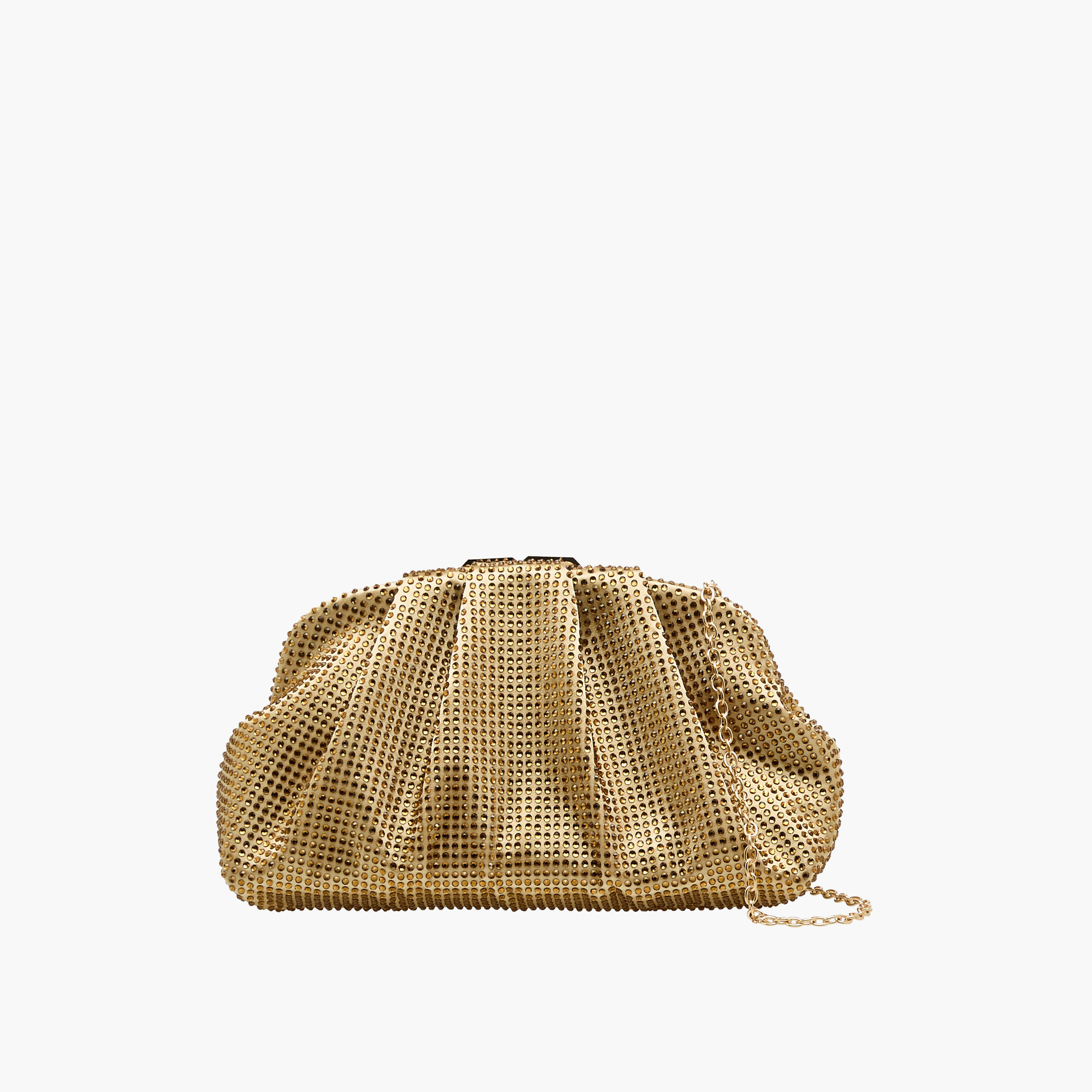 Sasha Embellished Clutch with Chain Strap-women-bagsandwallets-handbags-image-1