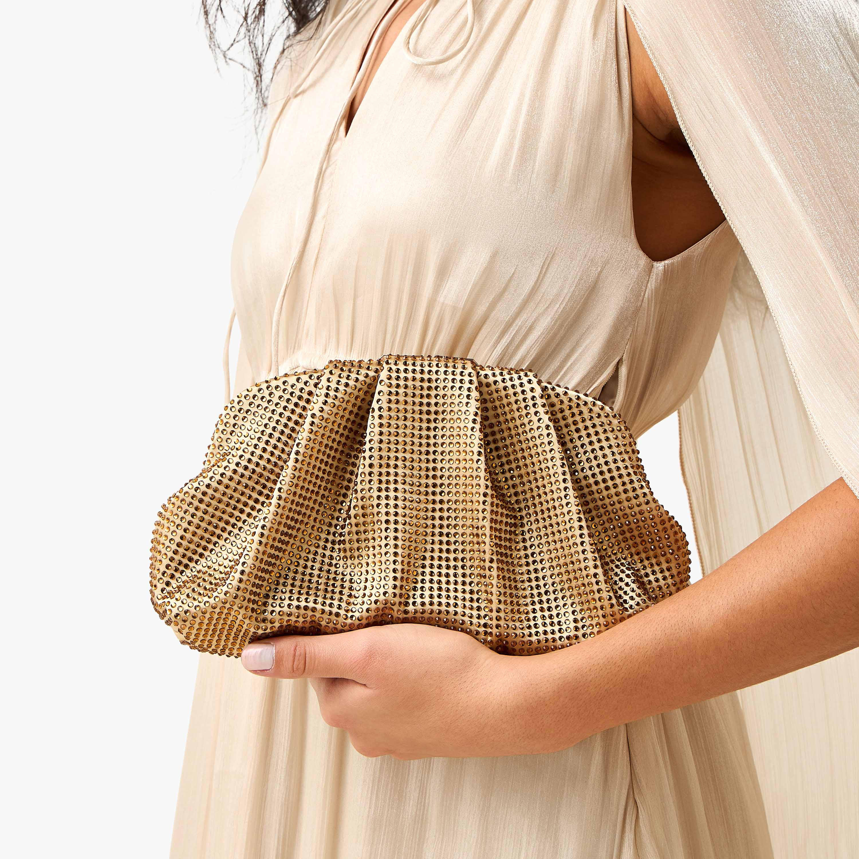 Sasha Embellished Clutch with Chain Strap-women-bagsandwallets-handbags-image-2