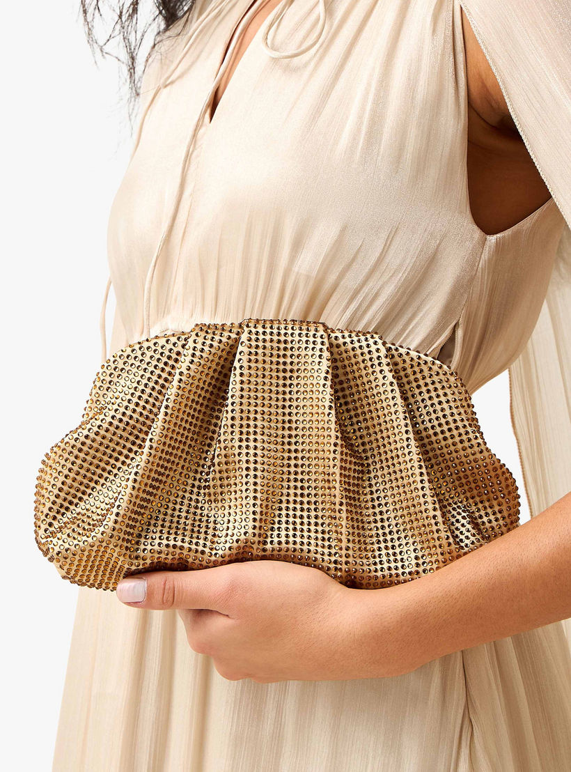 Sasha Embellished Clutch with Chain Strap-women-bagsandwallets-handbags-image-2