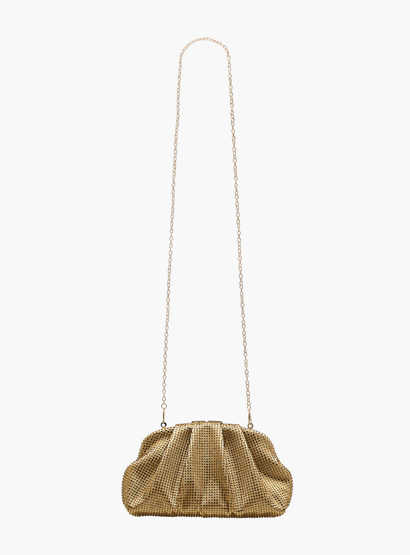 Sasha Embellished Clutch with Chain Strap-women-bagsandwallets-handbags-image-3