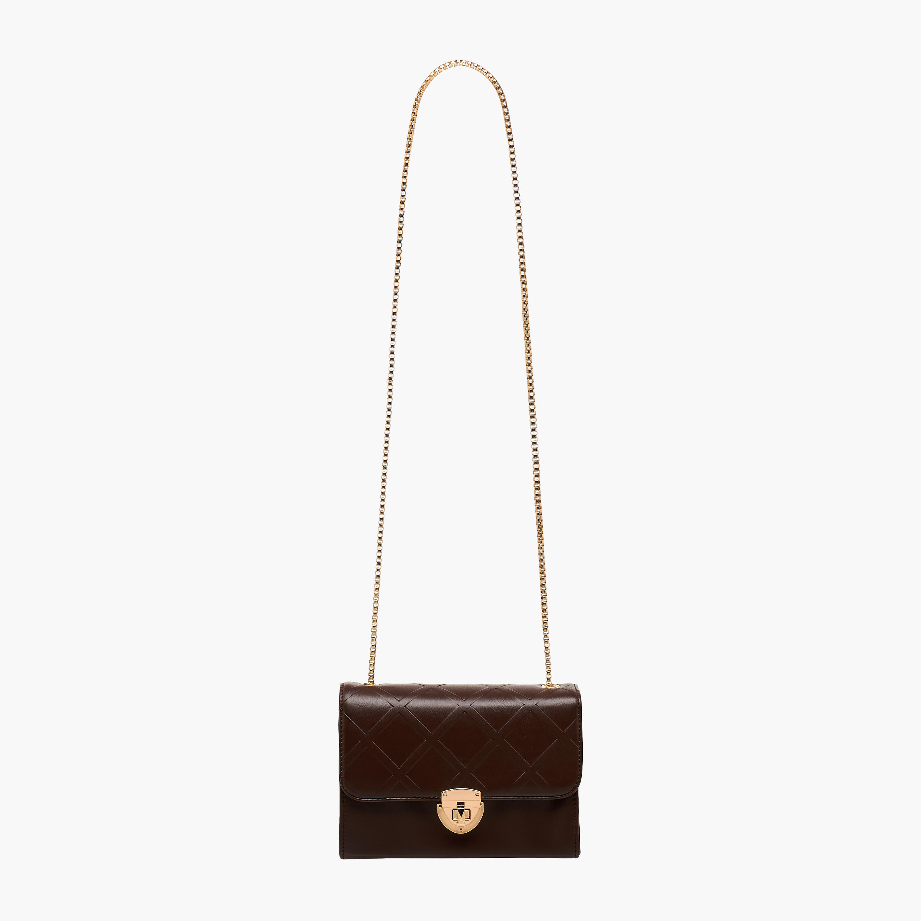 شنطة بارز الملمس مع حزام سلسلة للنساء من أدور سام-women-bagsandwallets-handbags-image-3