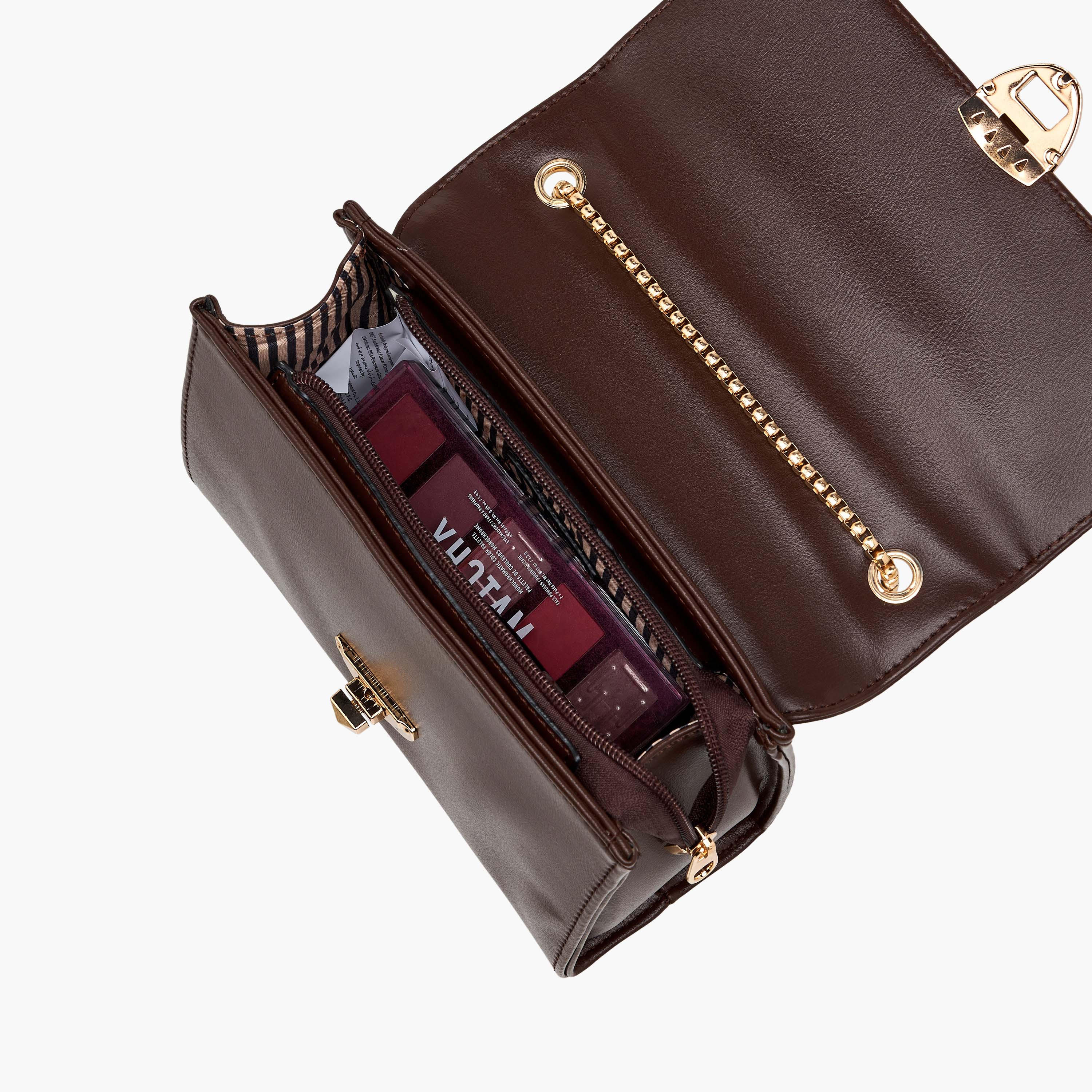 شنطة بارز الملمس مع حزام سلسلة للنساء من أدور سام-women-bagsandwallets-handbags-image-8