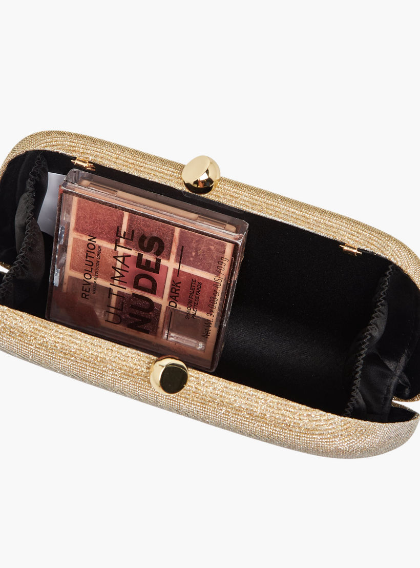 Sasha Textured Clutch with Chain Strap-women-bagsandwallets-handbags-image-9