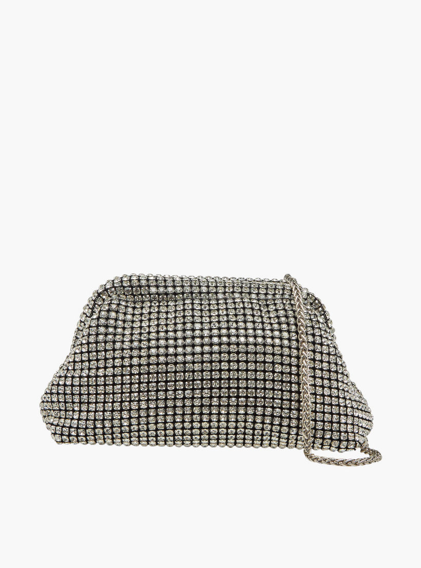 شنطة كلاتش مزينة بحزام سلسلة قابل للفصل من ساشا-women-bagsandwallets-handbags-image-1