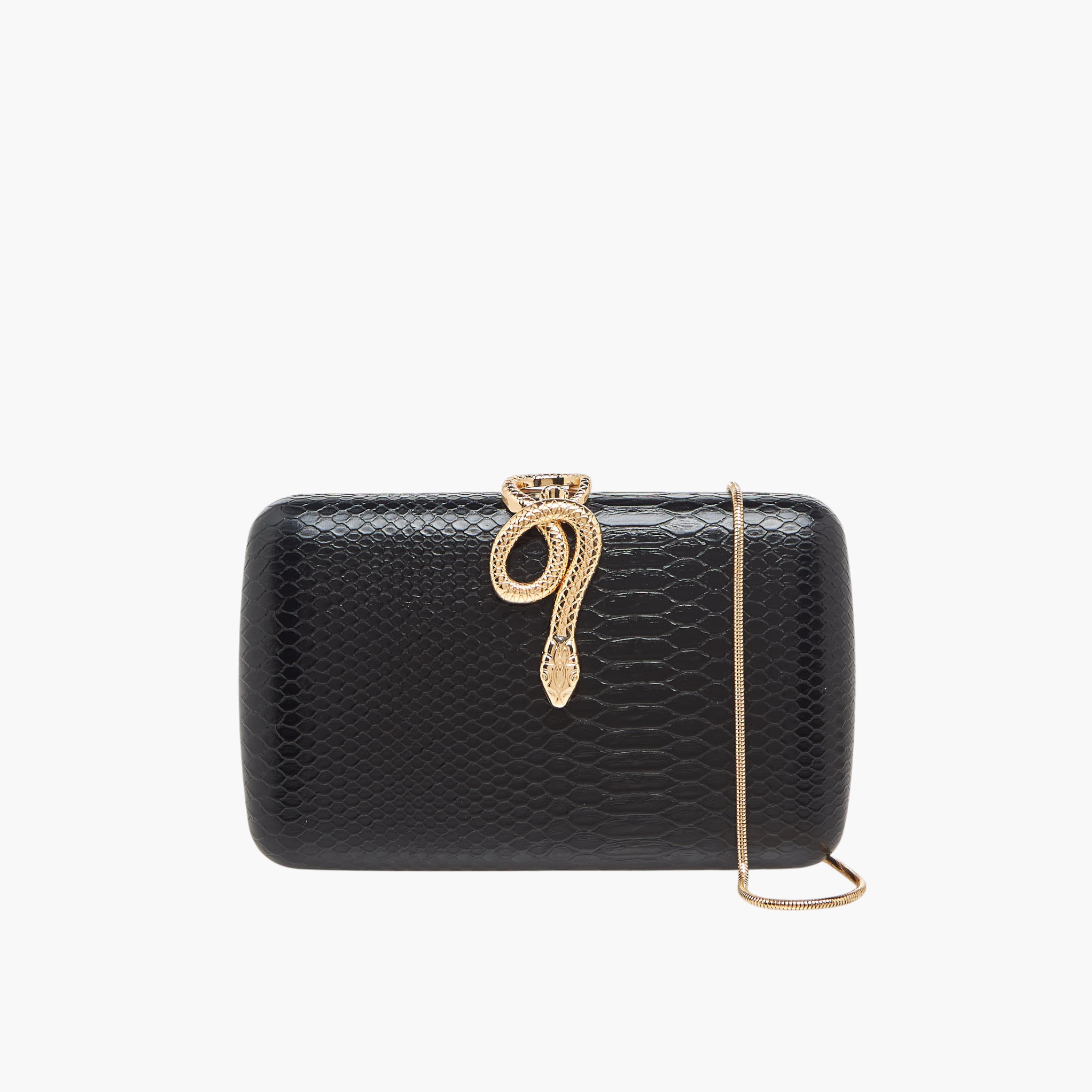 شنطة كلاتش بارزة الملمس بحزام سلسلة قابل للفصل من ساشا-women-bagsandwallets-handbags-image-1