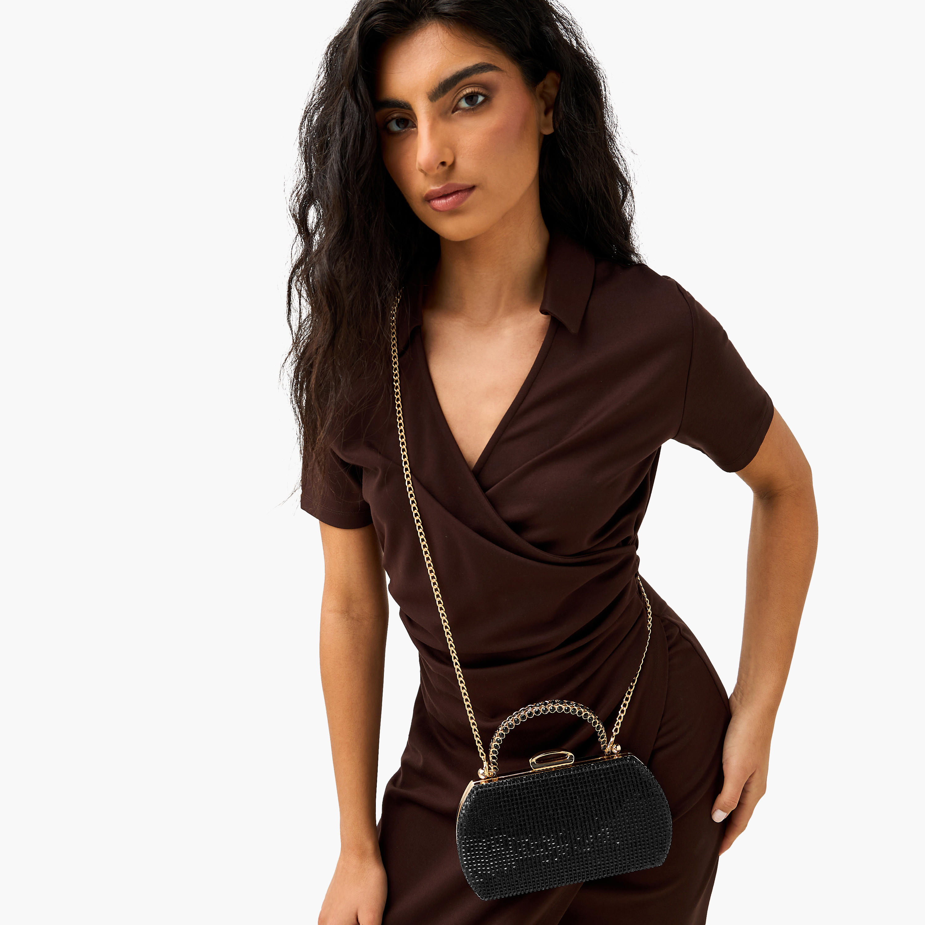 Sasha Embellished Clutch with Detachable Chain Strap-women-bagsandwallets-handbags-image-2