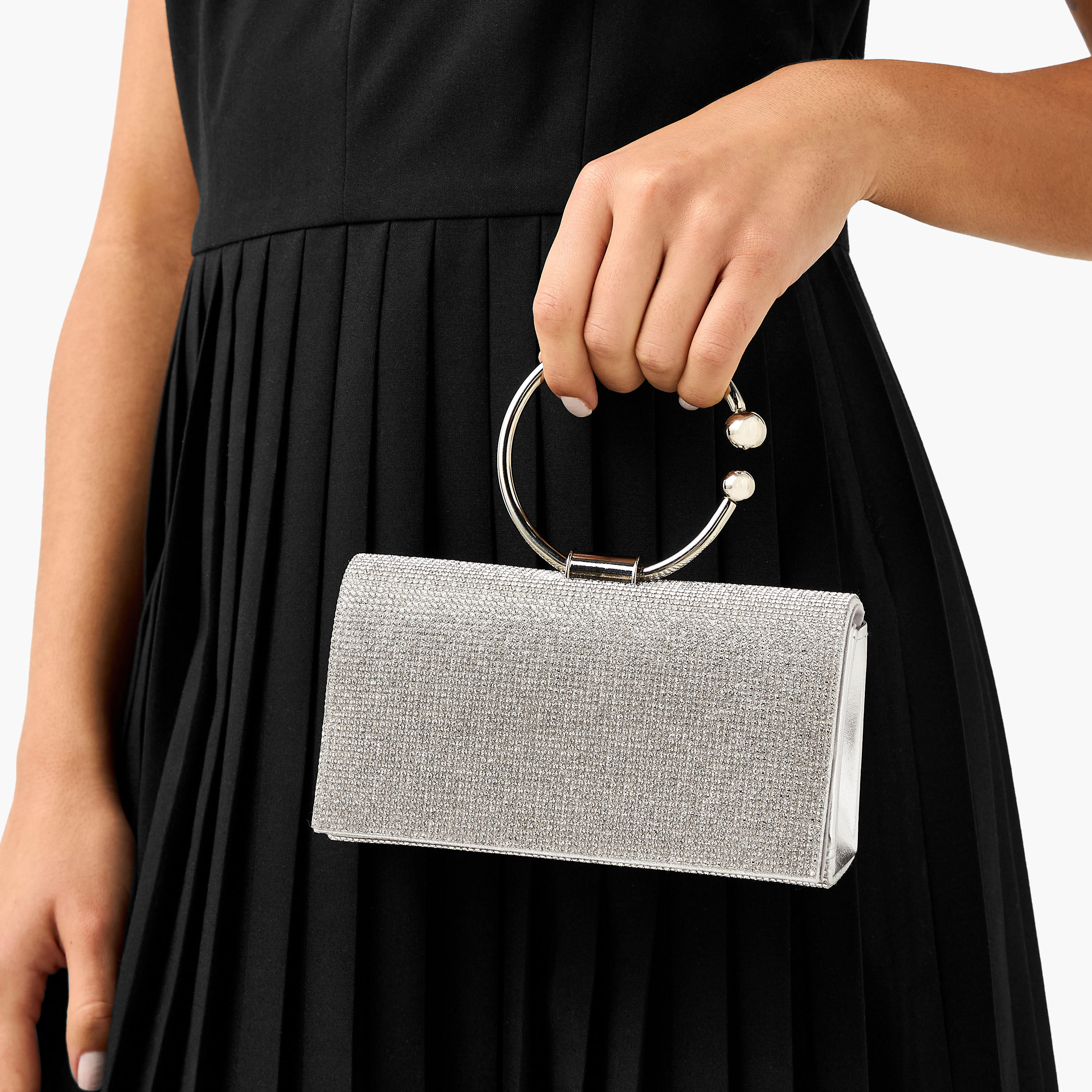 Sasha Embellished Clutch with Detachable Chain Strap-women-bagsandwallets-handbags-image-8