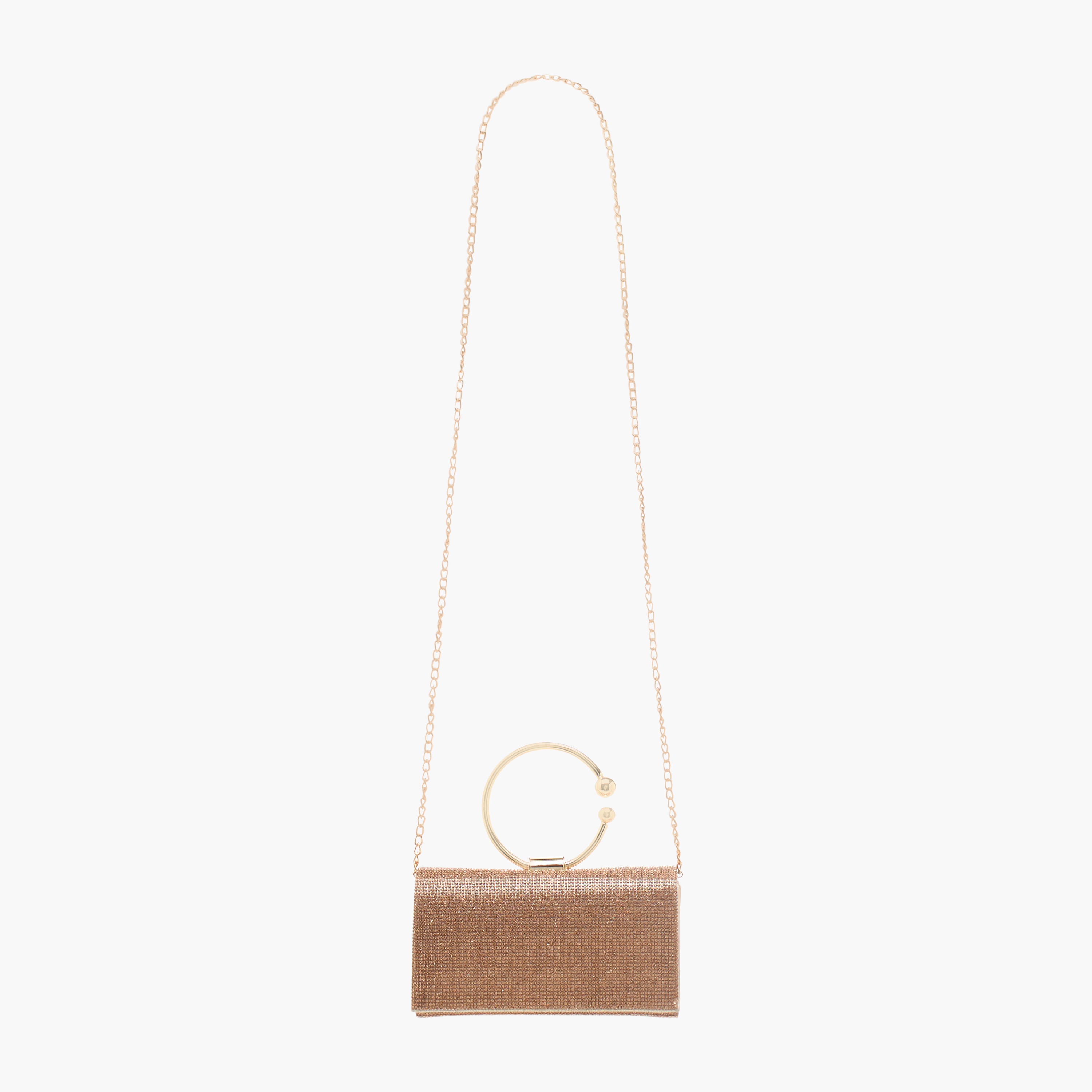 شنطة كلاتش مزينة بحزام سلسلة قابل للفصل من ساشا-women-bagsandwallets-handbags-image-3