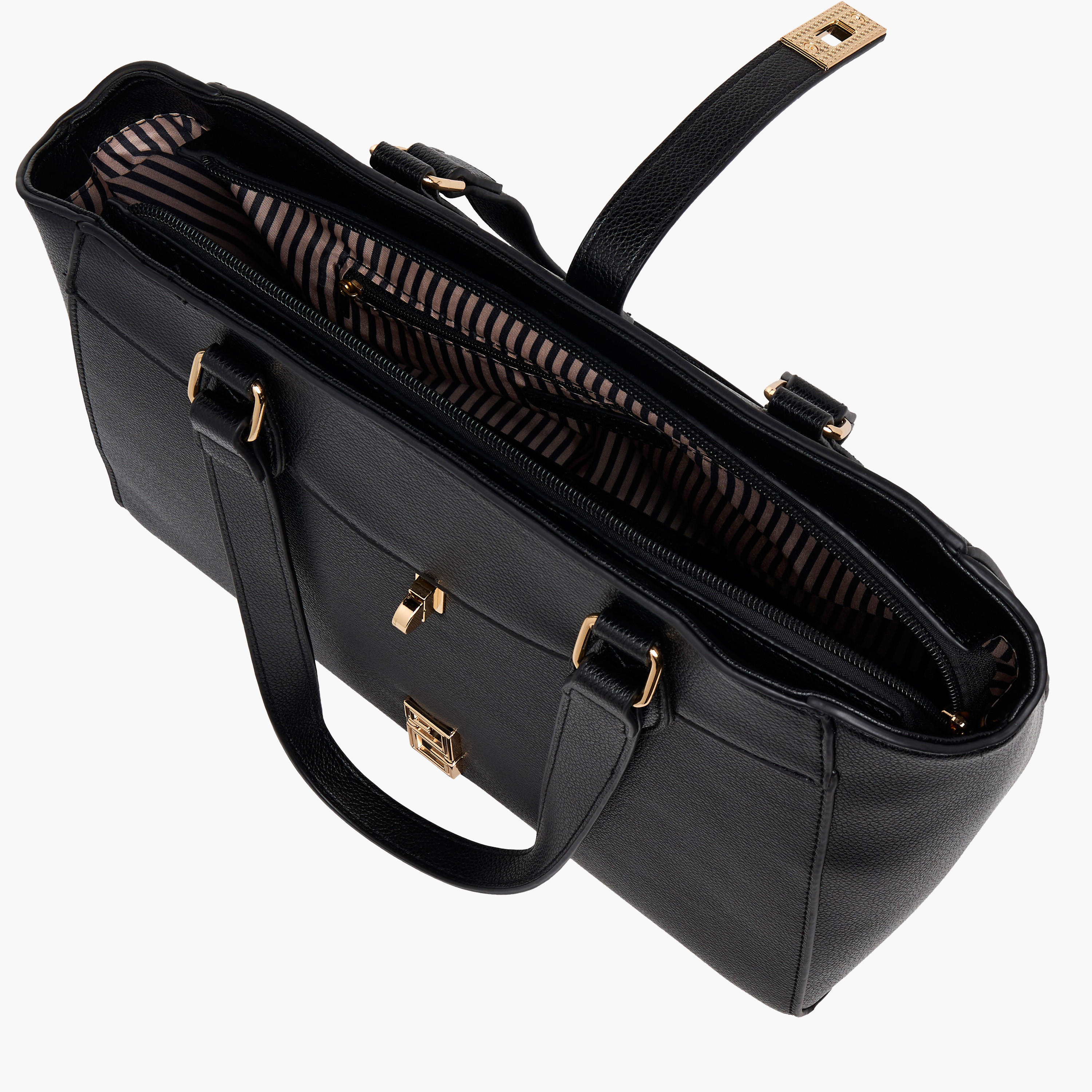 شنطة توتي بارزة الملمس بقفل إغلاق دوار من أدور-women-bagsandwallets-handbags-image-7