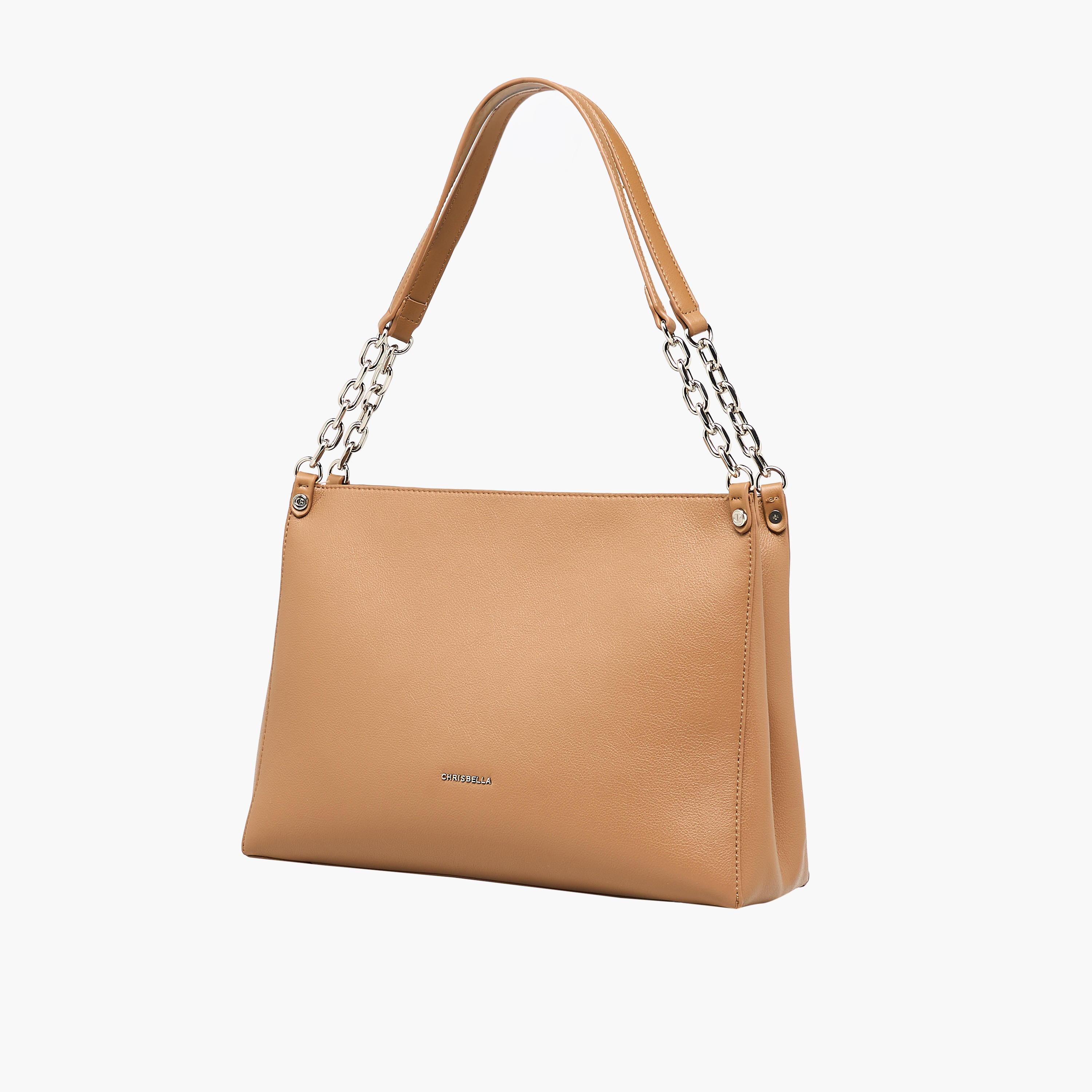Adore Textured Tote Bag with Zip Closure-women-bagsandwallets-handbags-image-2