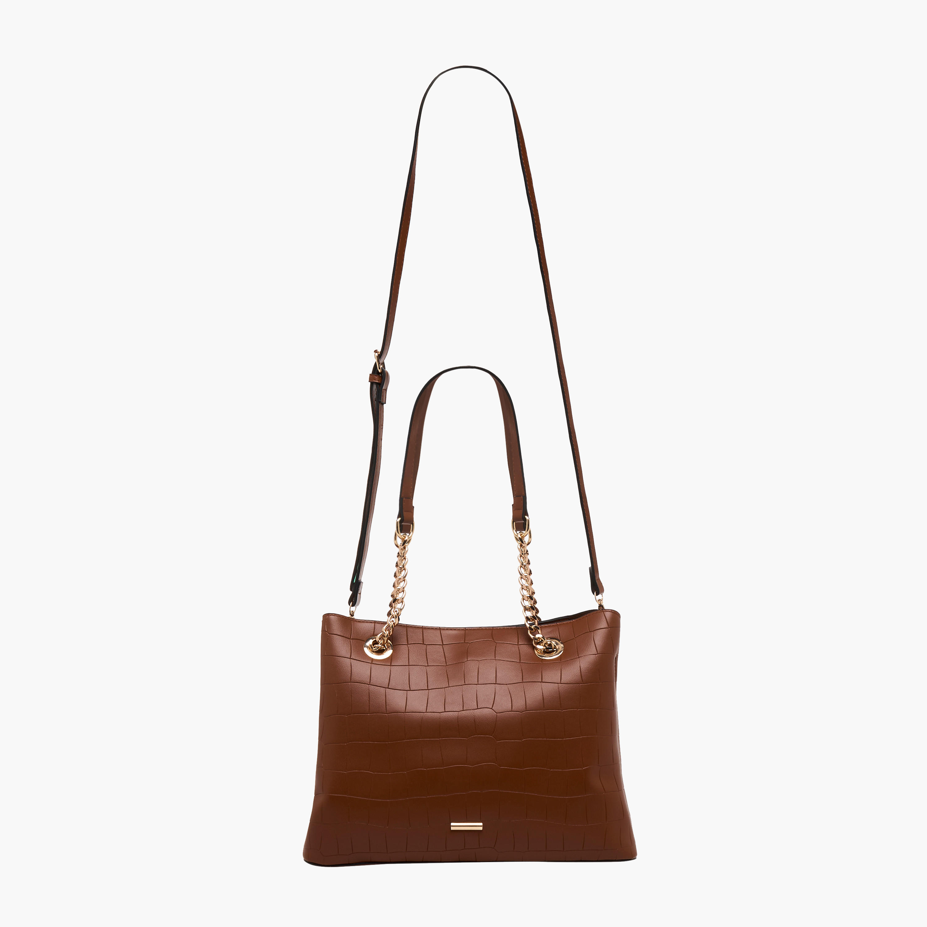 شنطة توتي بارزة الملمس بسحاب إغلاق من أدور-women-bagsandwallets-handbags-image-2