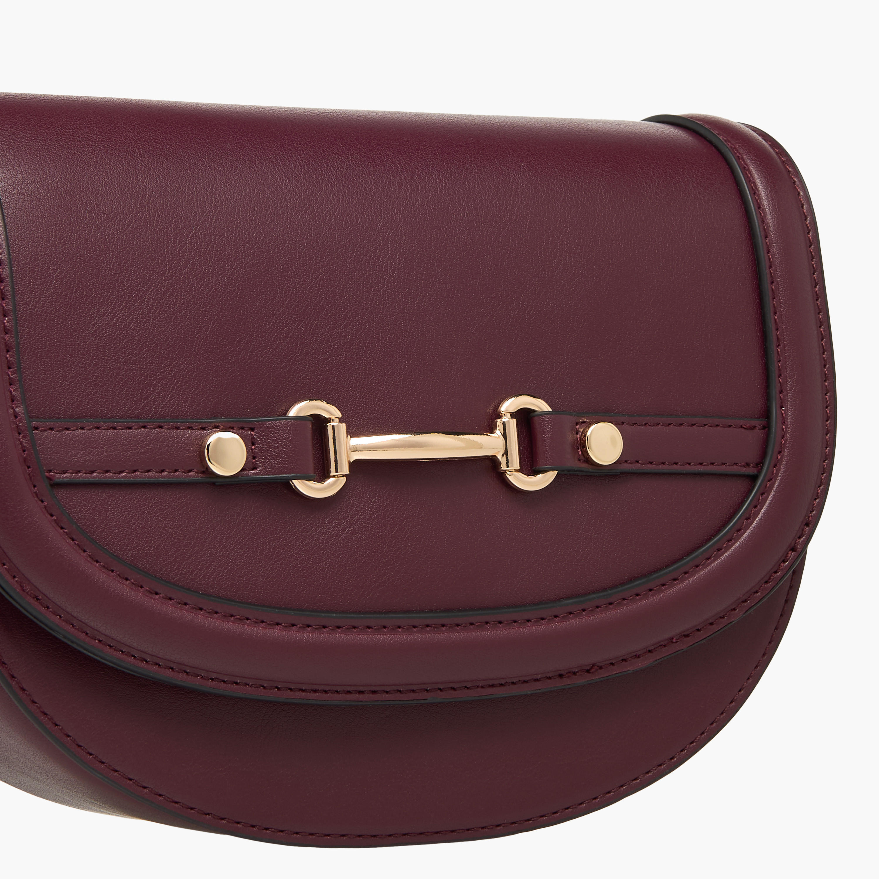 Adore SAM Metallic Detail Crossbody Bag with Adjustable Strap-women-bagsandwallets-handbags-image-5