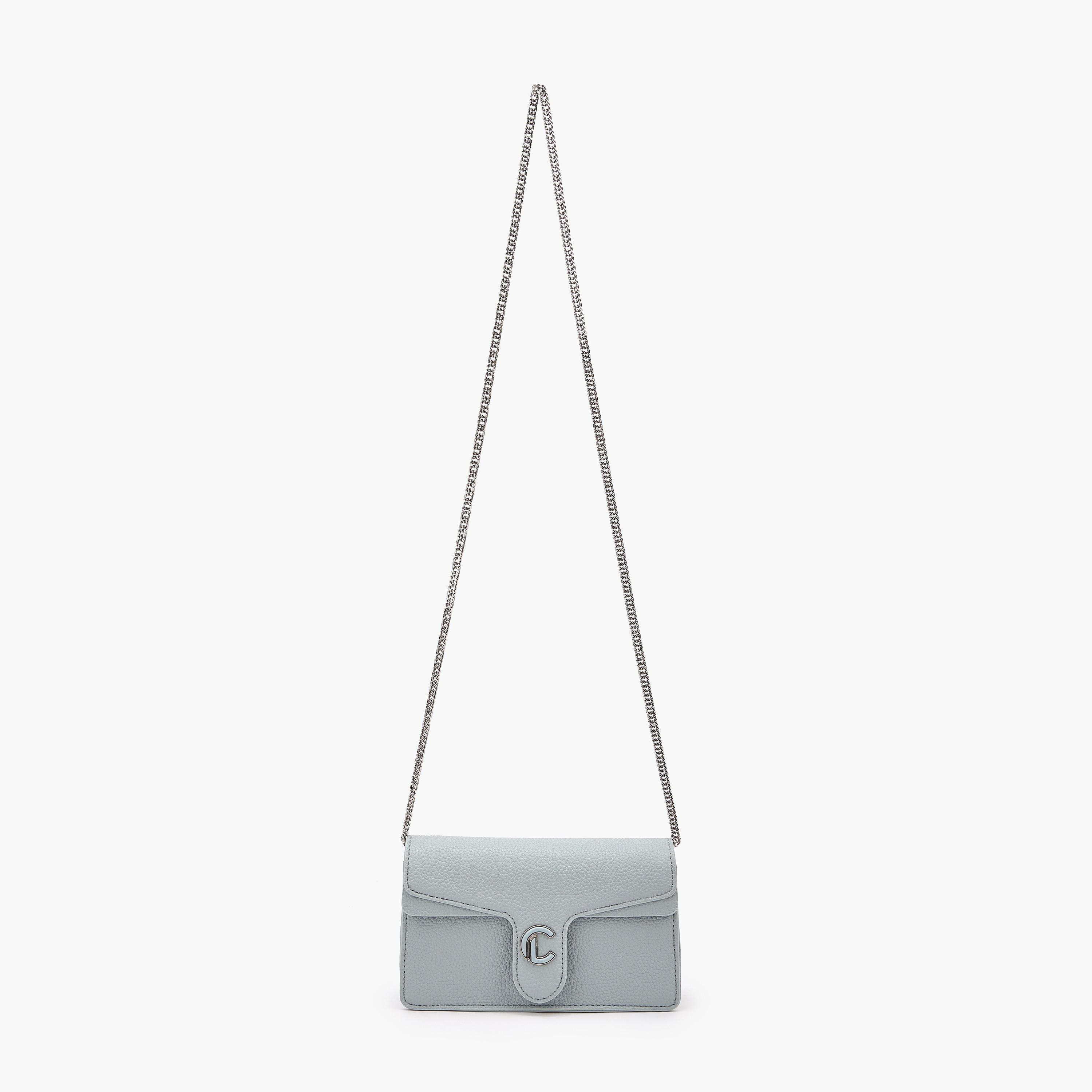 شنطة كروس بودي بارزة الملمس بحزام سلسلة من لو كونفورت-women-bagsandwallets-handbags-image-3