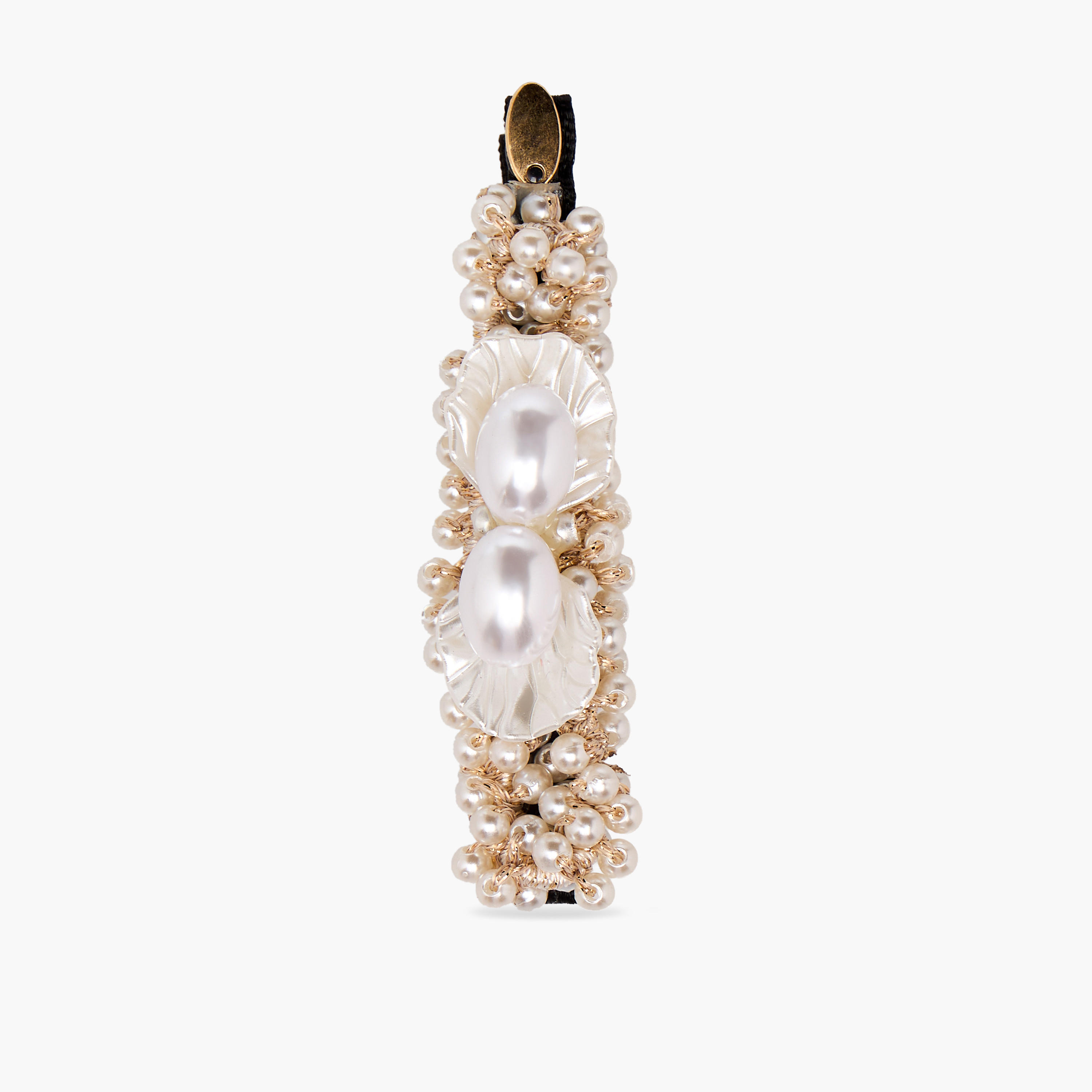 Hair Clip with Pearl Embellishment-women-hairaccessories-clips-image-2