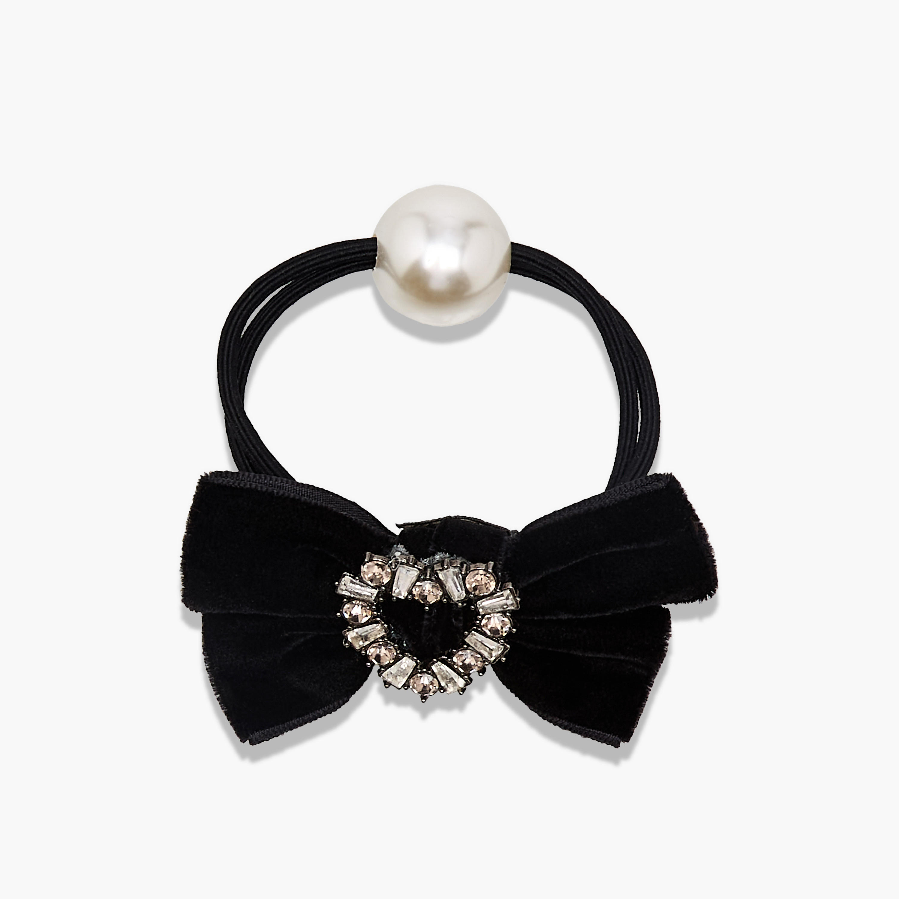 Embellished Bow Hair Tie-women-hairaccessories-bands-image-1