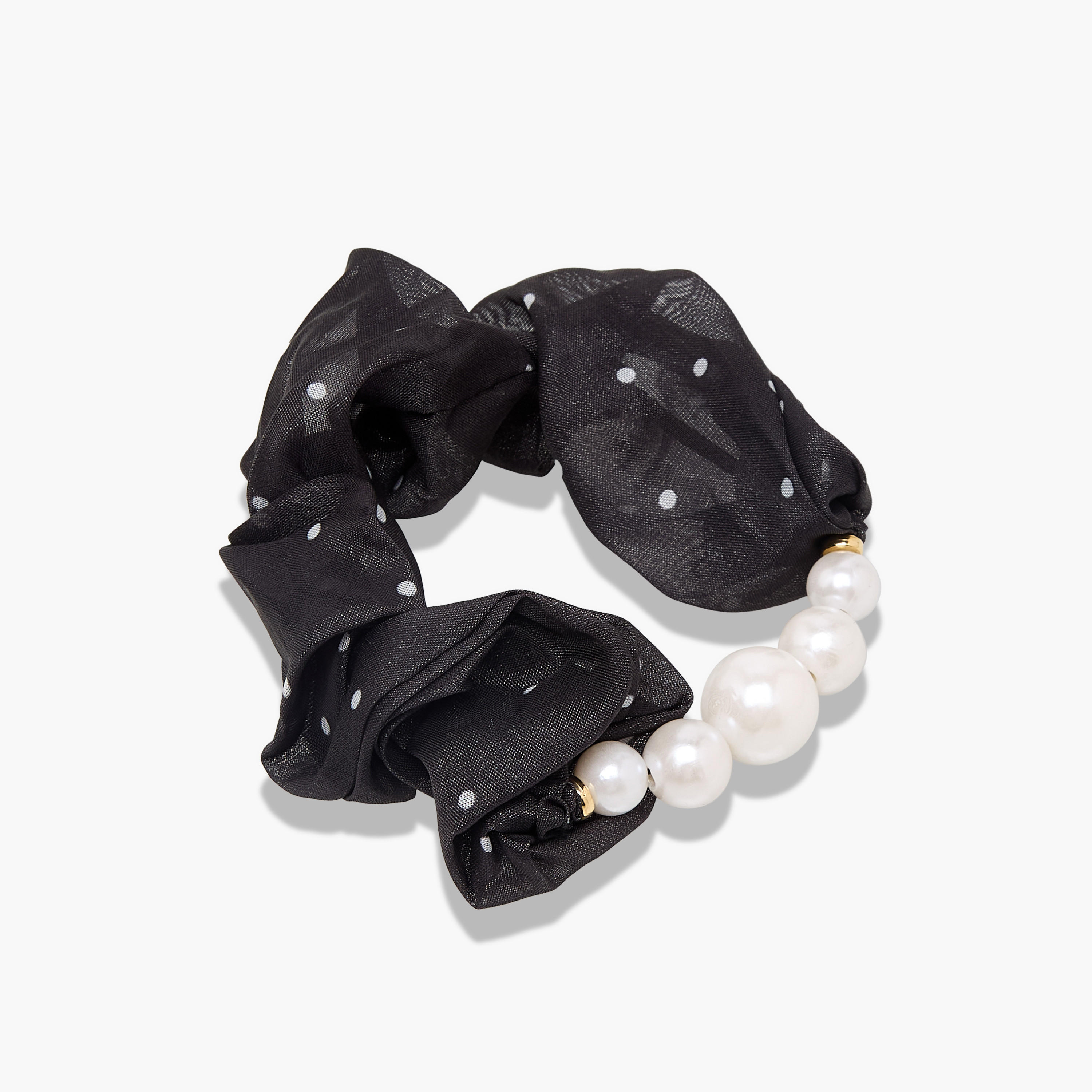 Pearl Hair Scrunchie-women-hairaccessories-bands-image-2