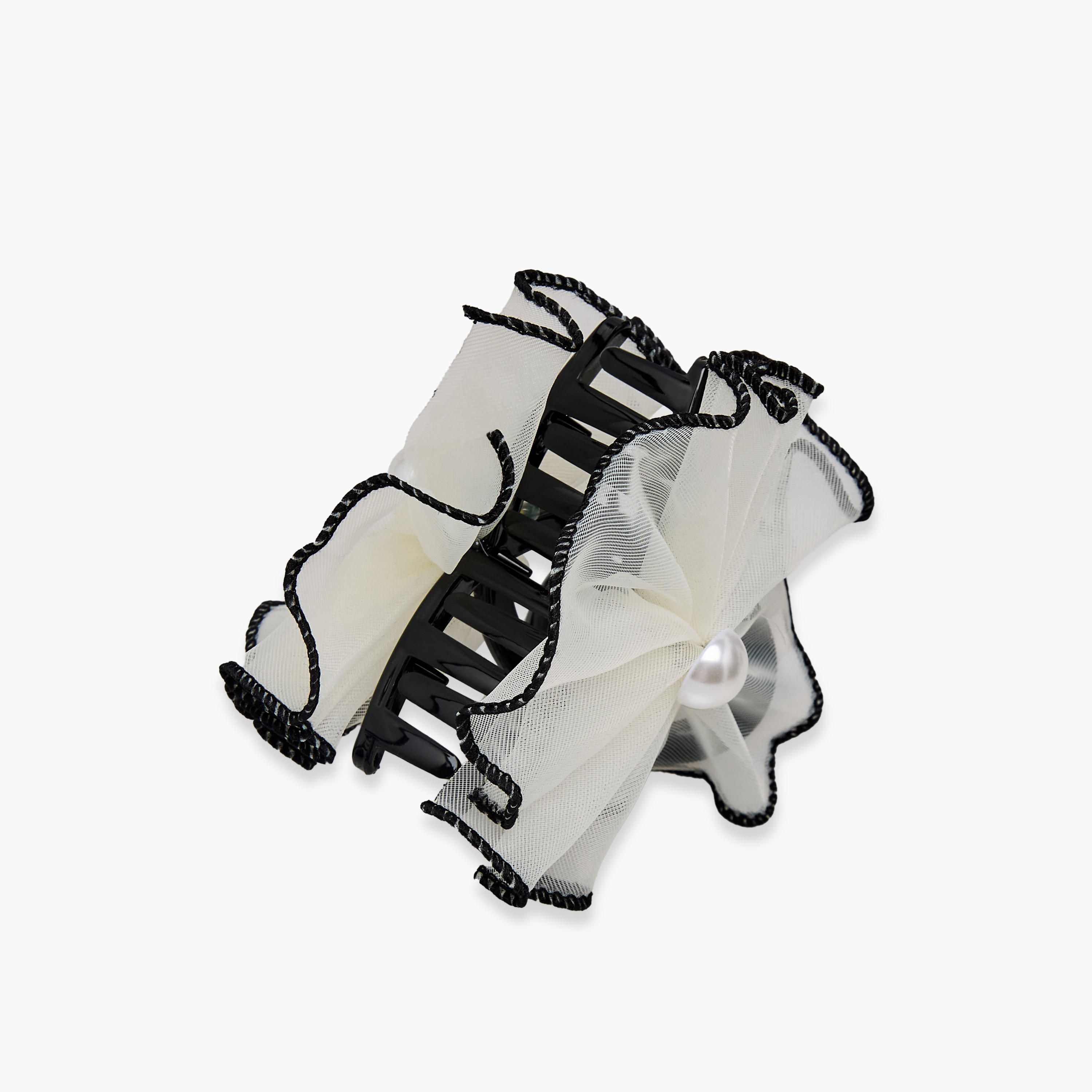 Hair Clamp with Pearl Embellishment-women-hairaccessories-clamps-image-3