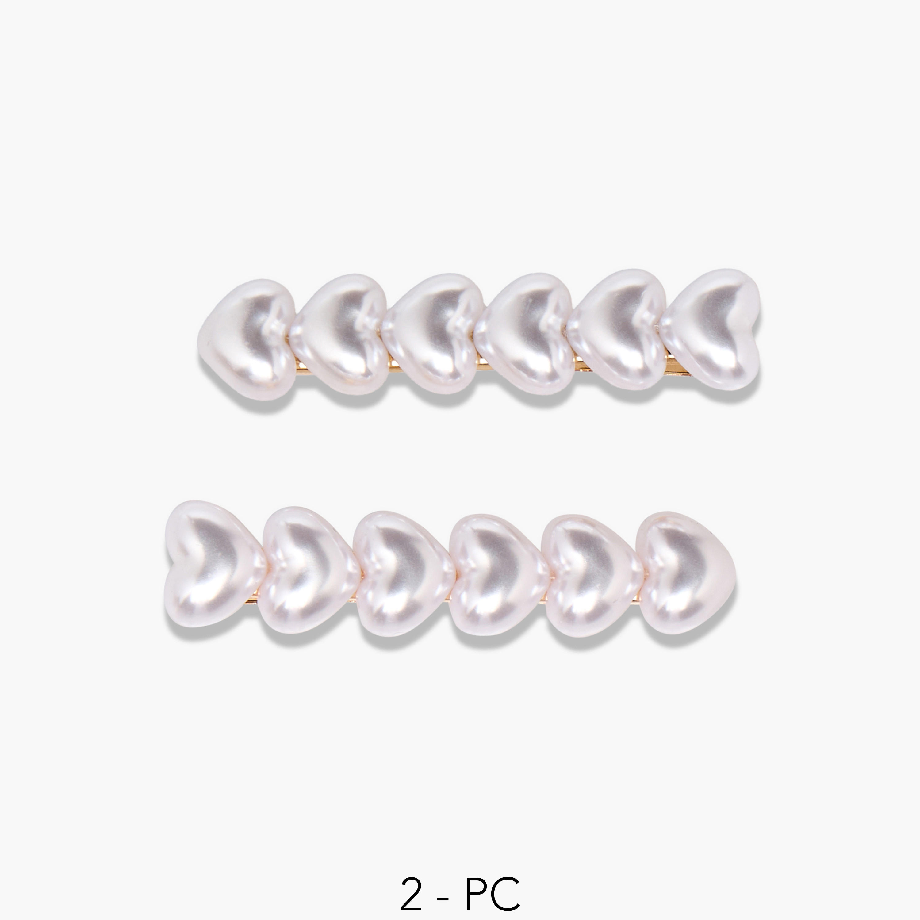 Pack of 2 Metal Embellished Hair Clip-women-hairaccessories-clips-image-1