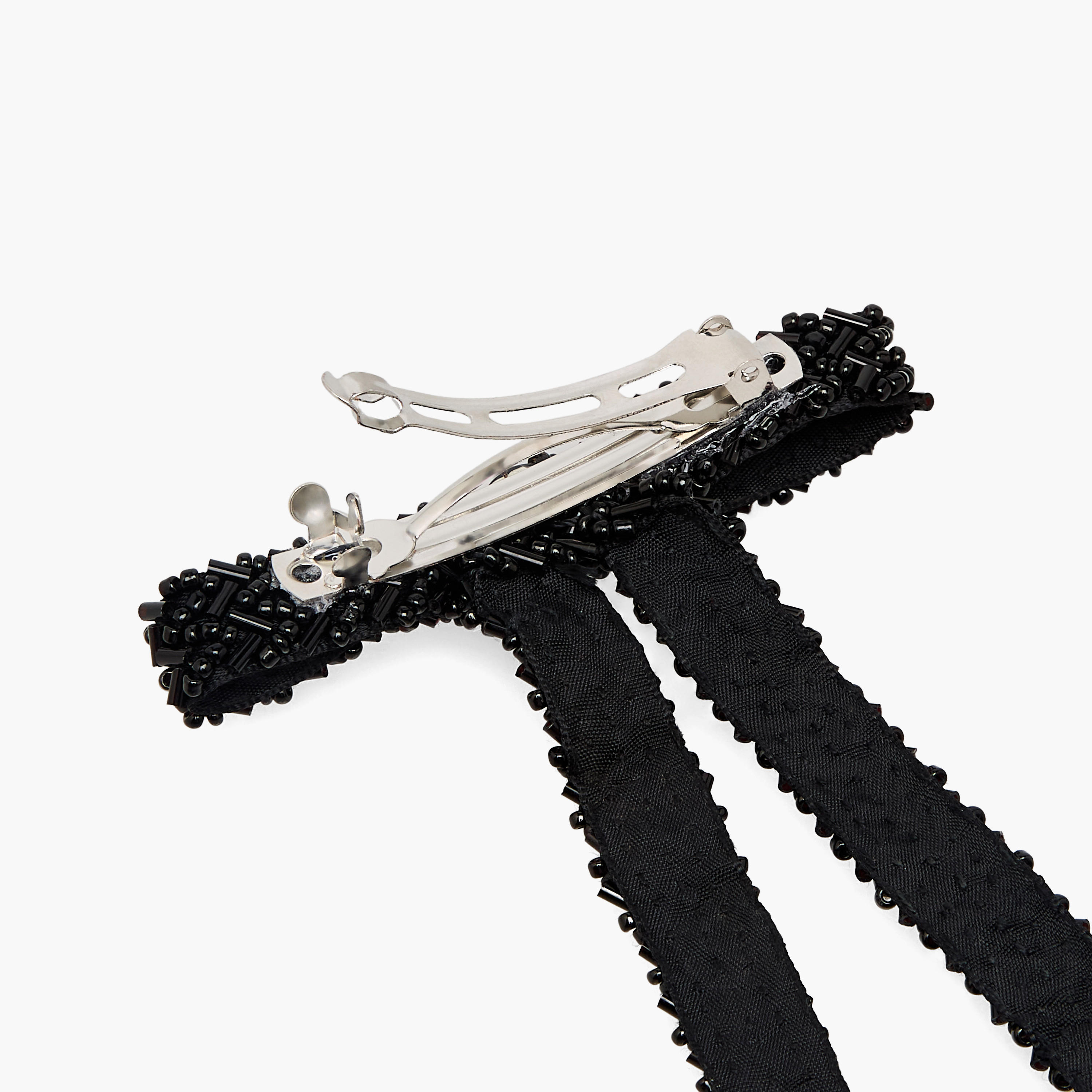 مشبك شعر معدني بفيونكة-women-hairaccessories-clips-image-4