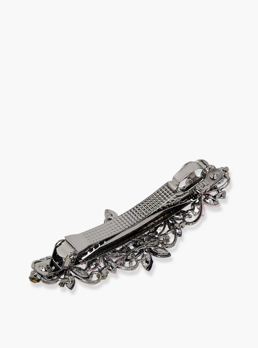Barrette Hair Clamp with Embellished Detail-women-hairaccessories-clips-image-3