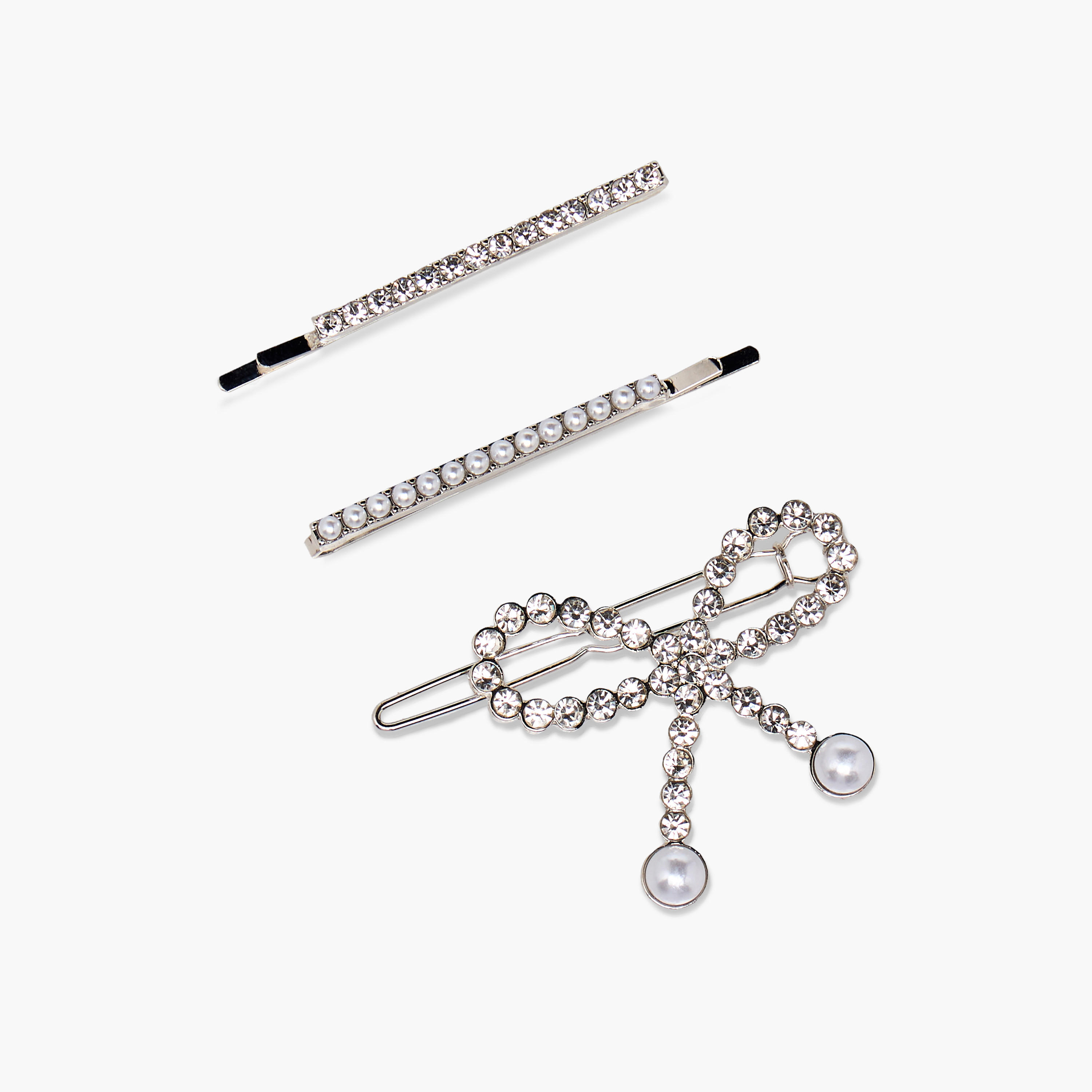 Pack of 3 Metal Hair Pin-women-hairaccessories-hairpins-image-2
