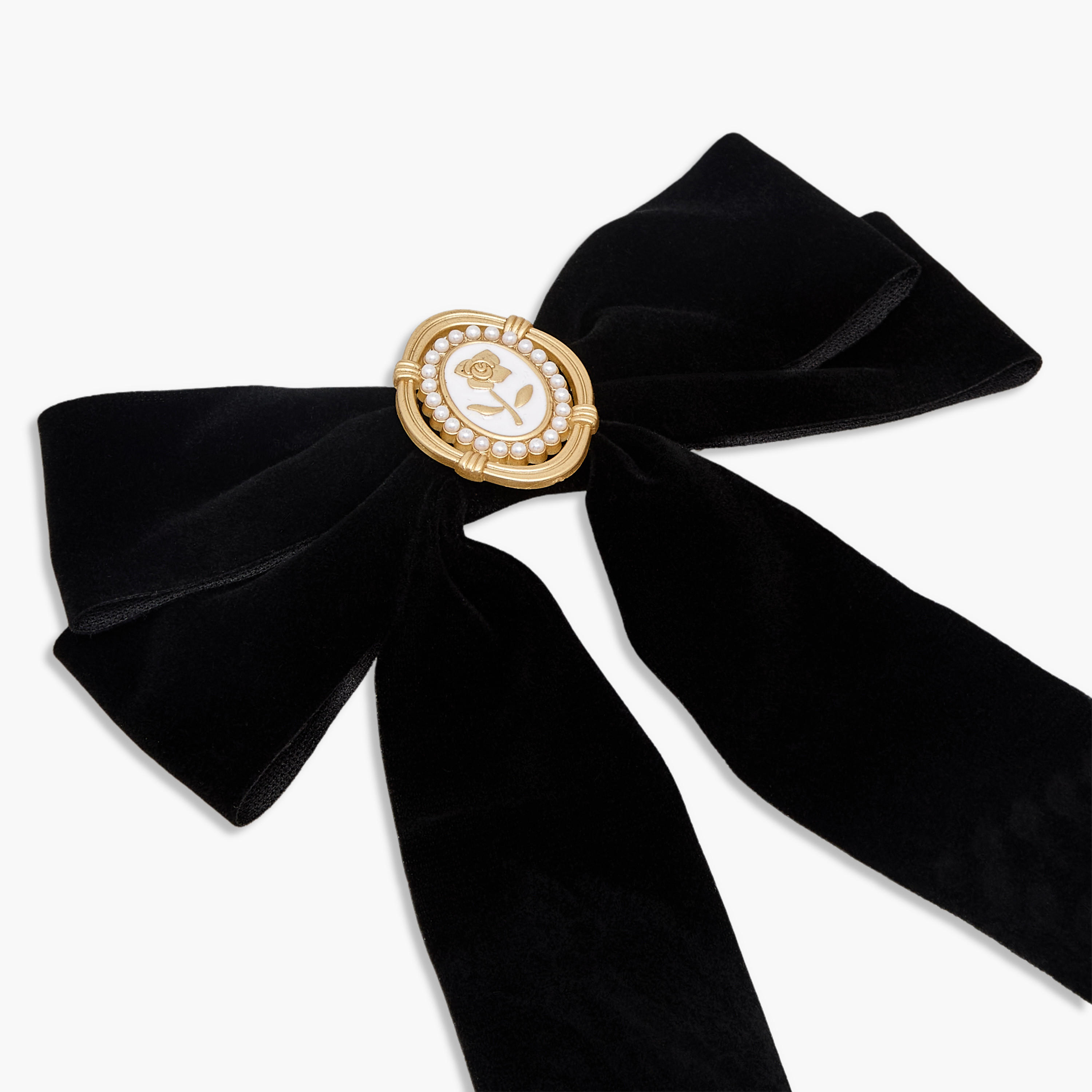 Metal Barrette Bow Hair Clip-women-hairaccessories-clips-image-2