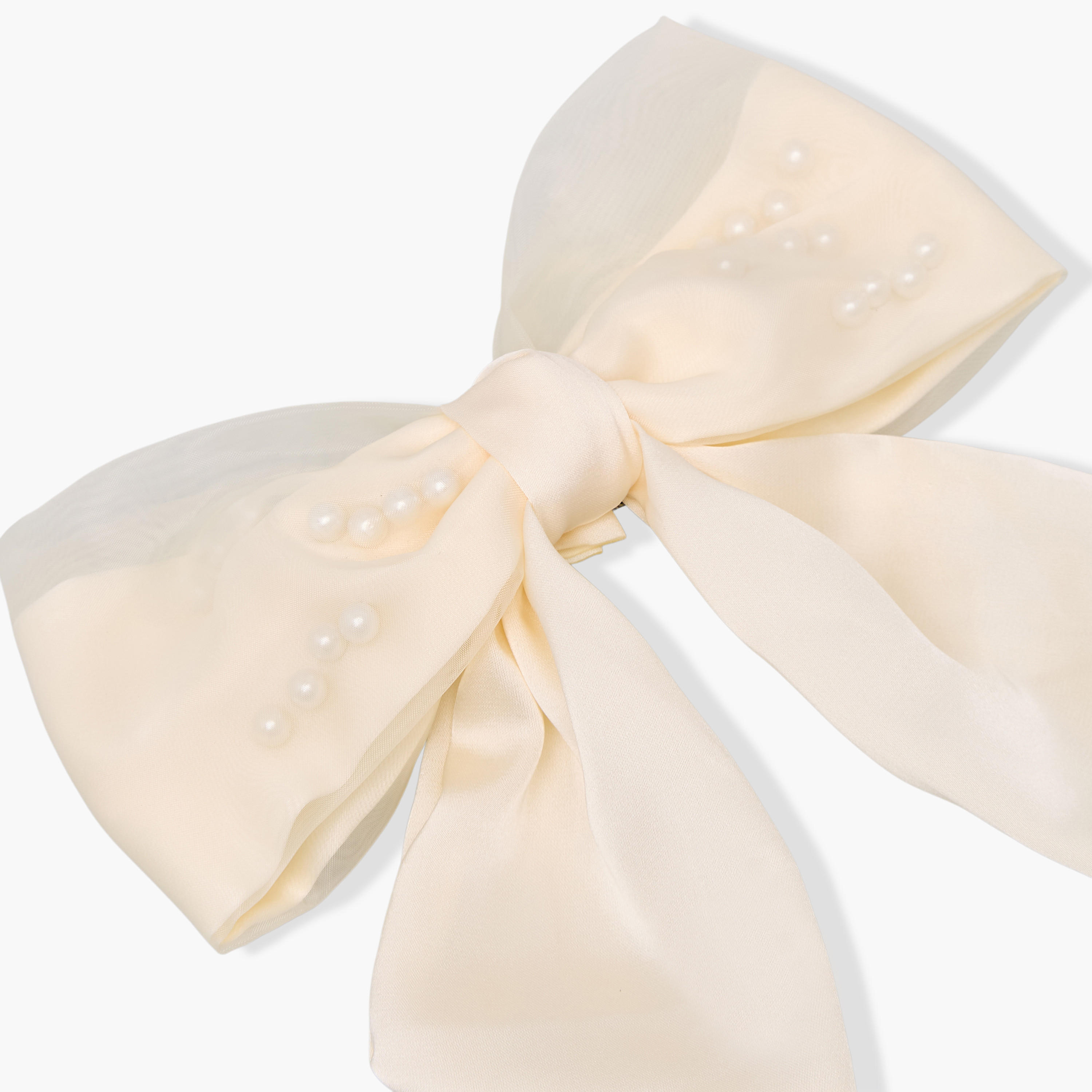 Metal Barrette Bow Hair Clip-women-hairaccessories-clips-image-2