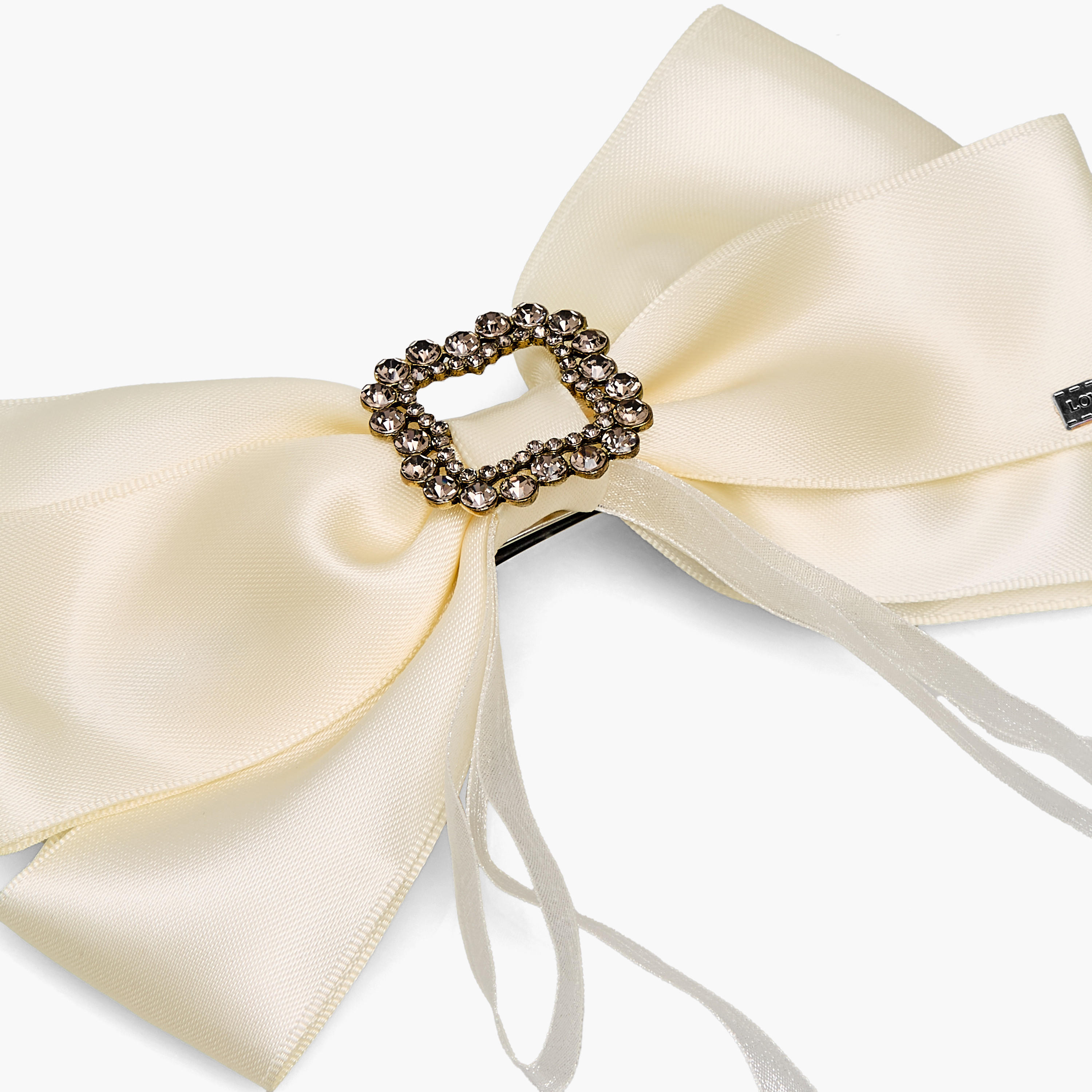 Metal Barrette Bow Hair Clip-women-hairaccessories-clips-image-2