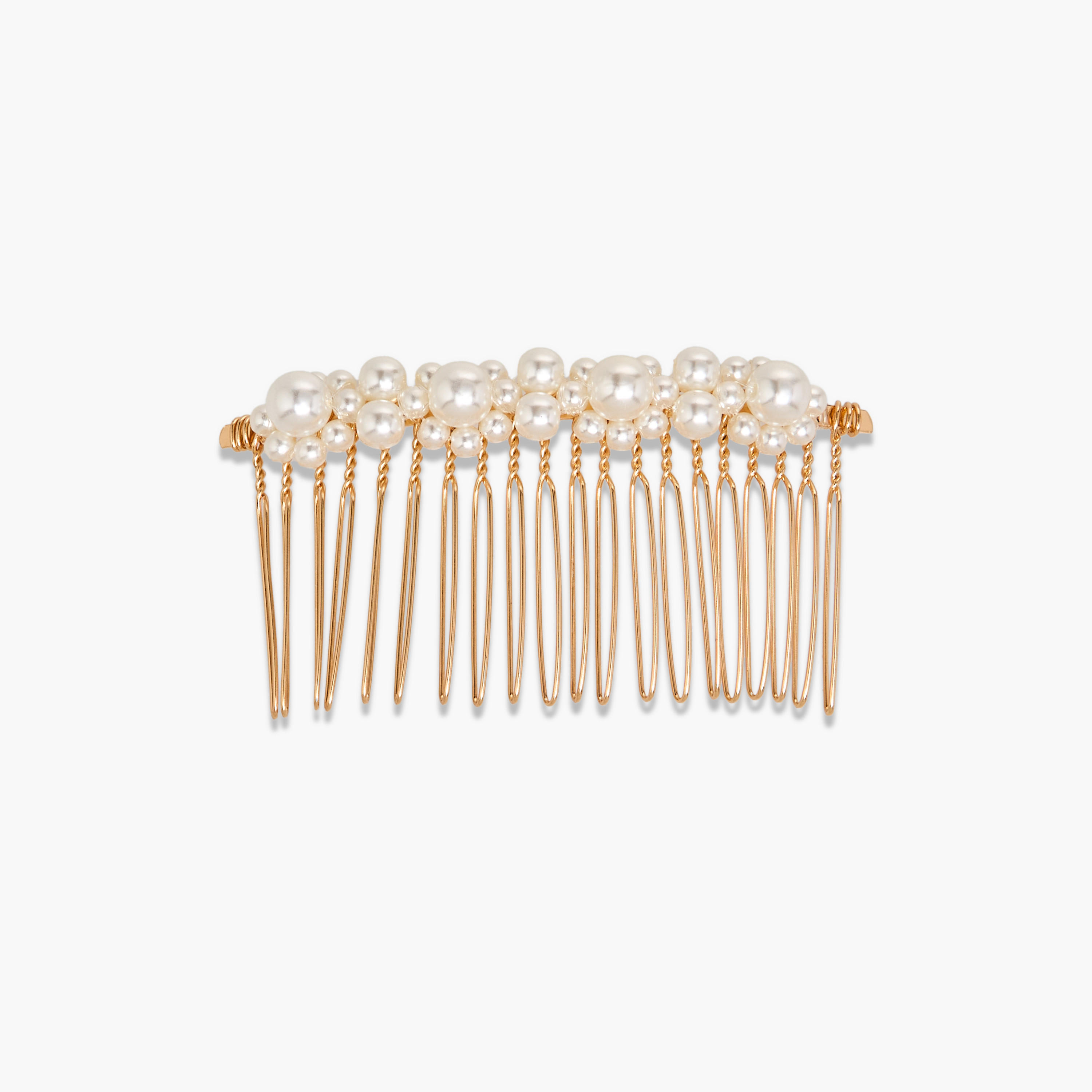 Comb Hairpin with Pearl Embellishment-women-hairaccessories-hairpins-image-1