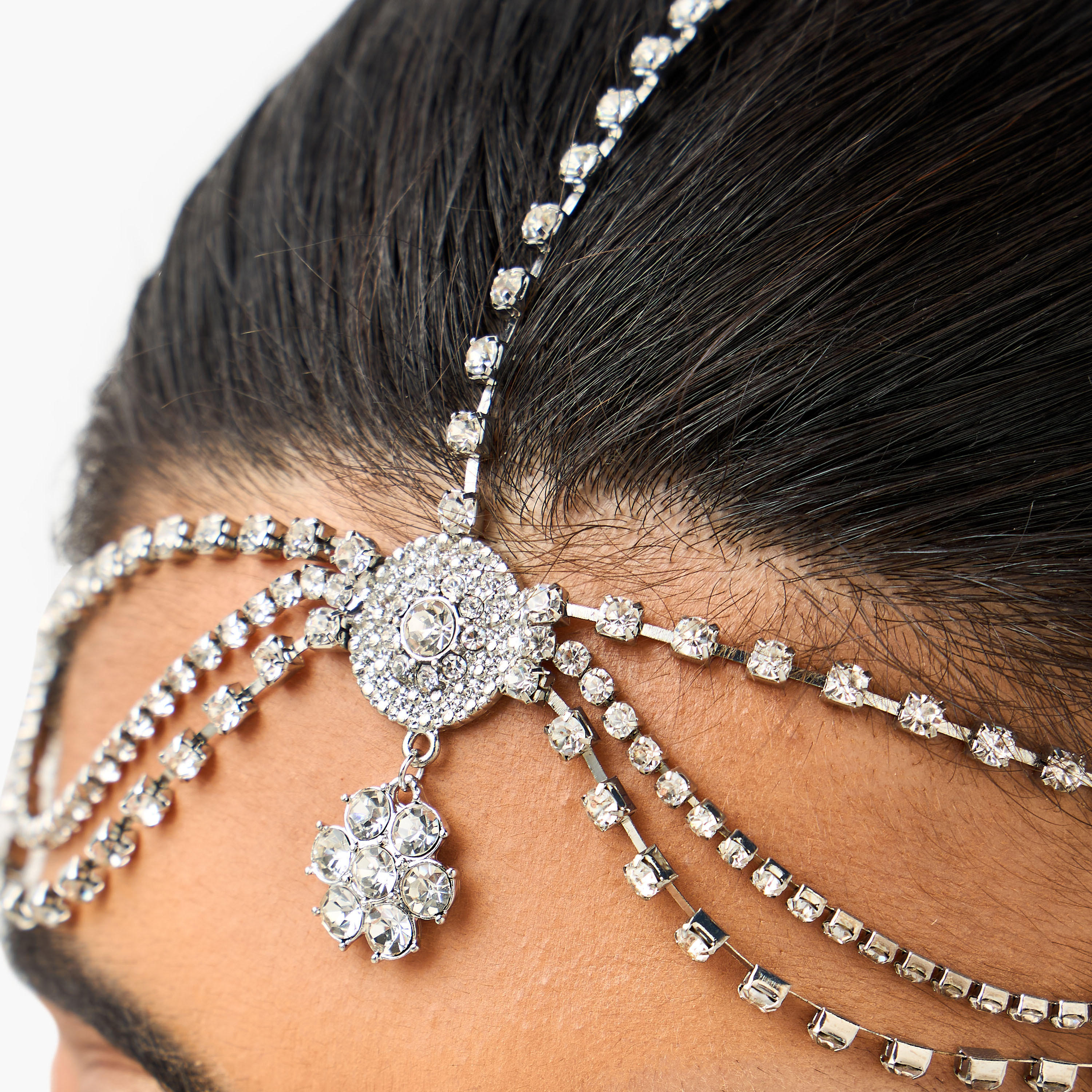 Hair Chain with Stone Embellishment-women-hairaccessories-others-image-3