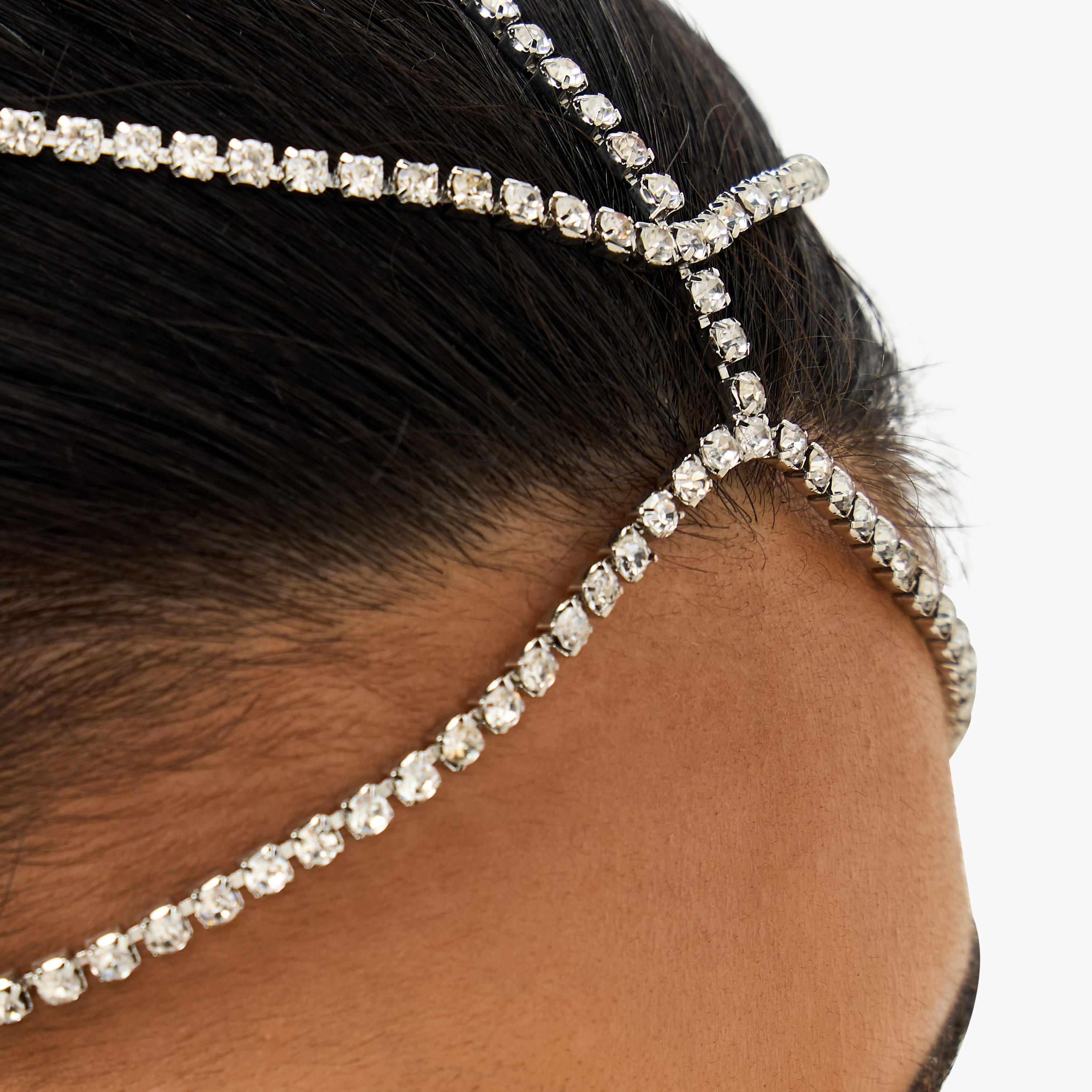 Hair Chain with Stone Embellishment-women-hairaccessories-others-image-3