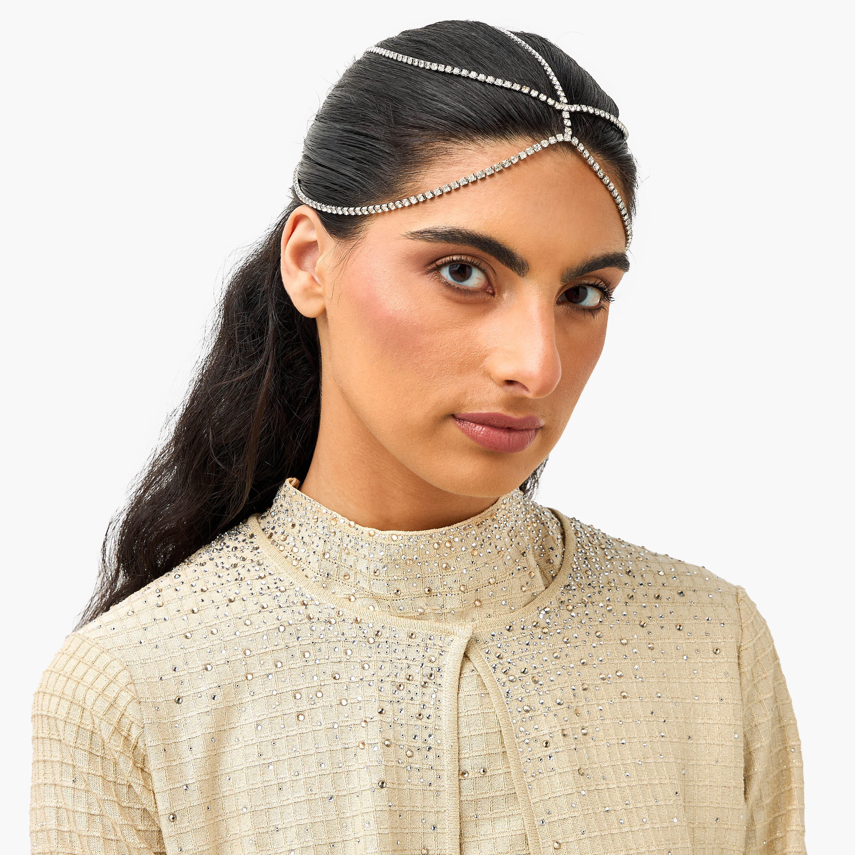Hair Chain with Stone Embellishment-women-hairaccessories-others-image-4