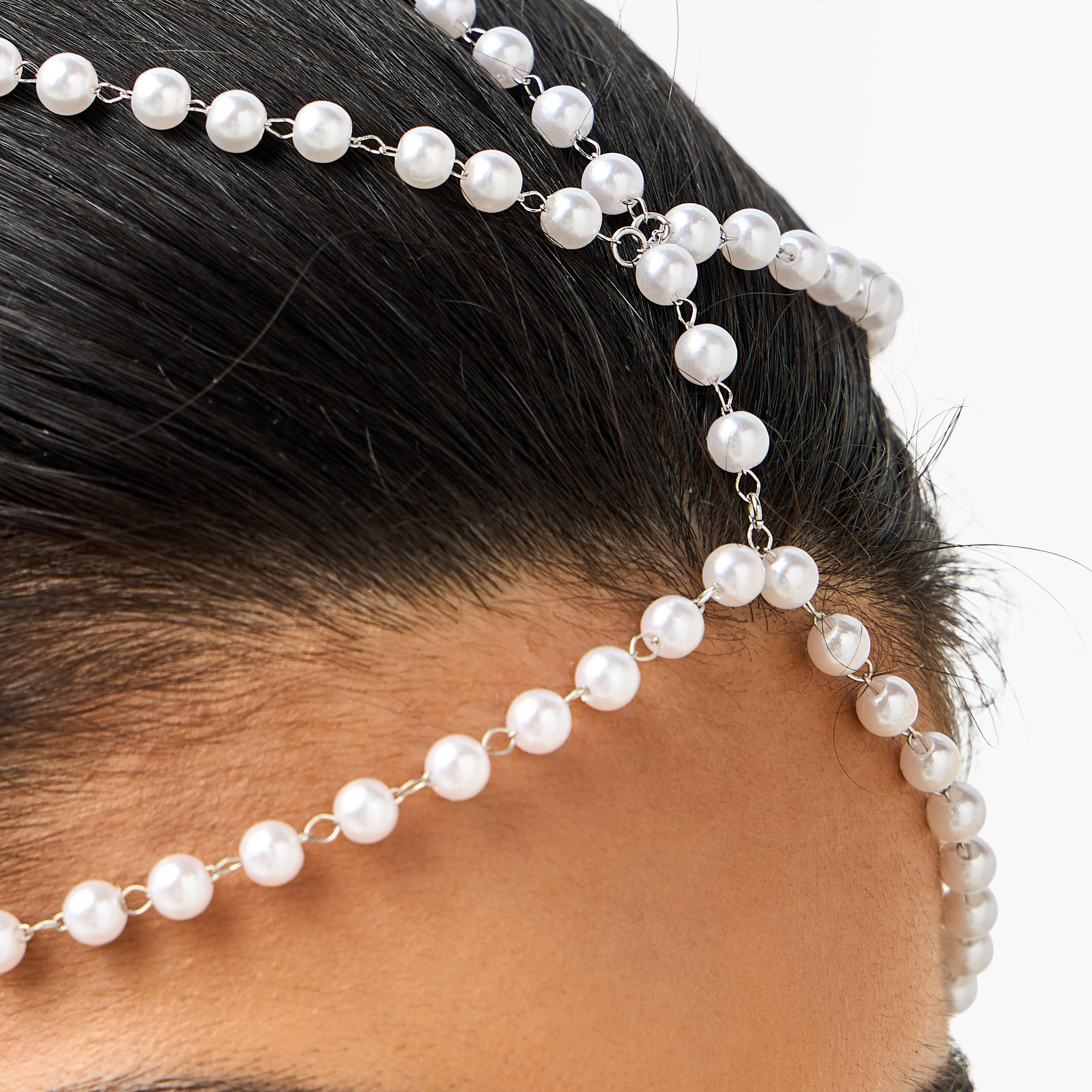 Hair Chain with Pearl Embellishment-women-hairaccessories-others-image-3