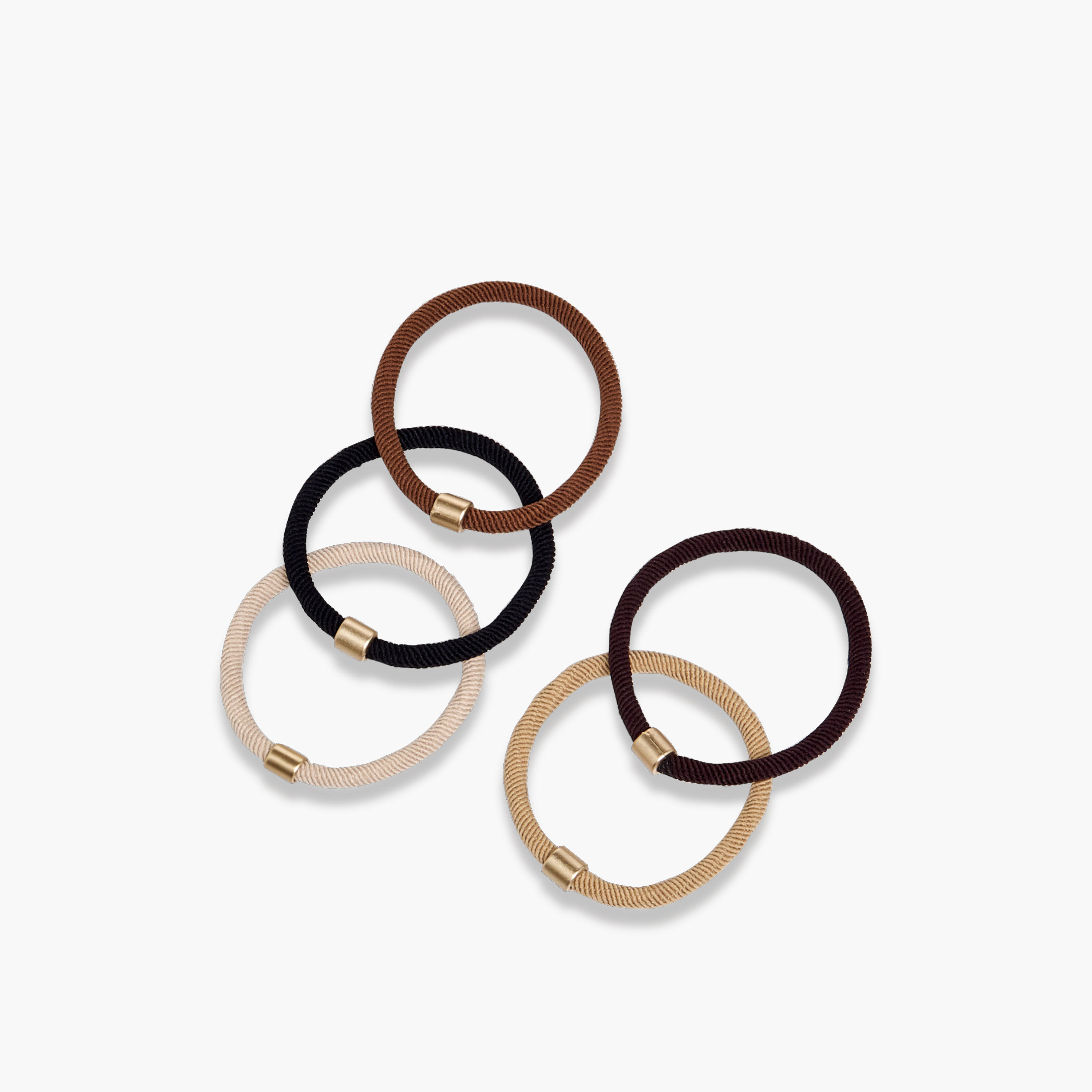 Pack of 5 Hair Tie-women-hairaccessories-sets-image-2