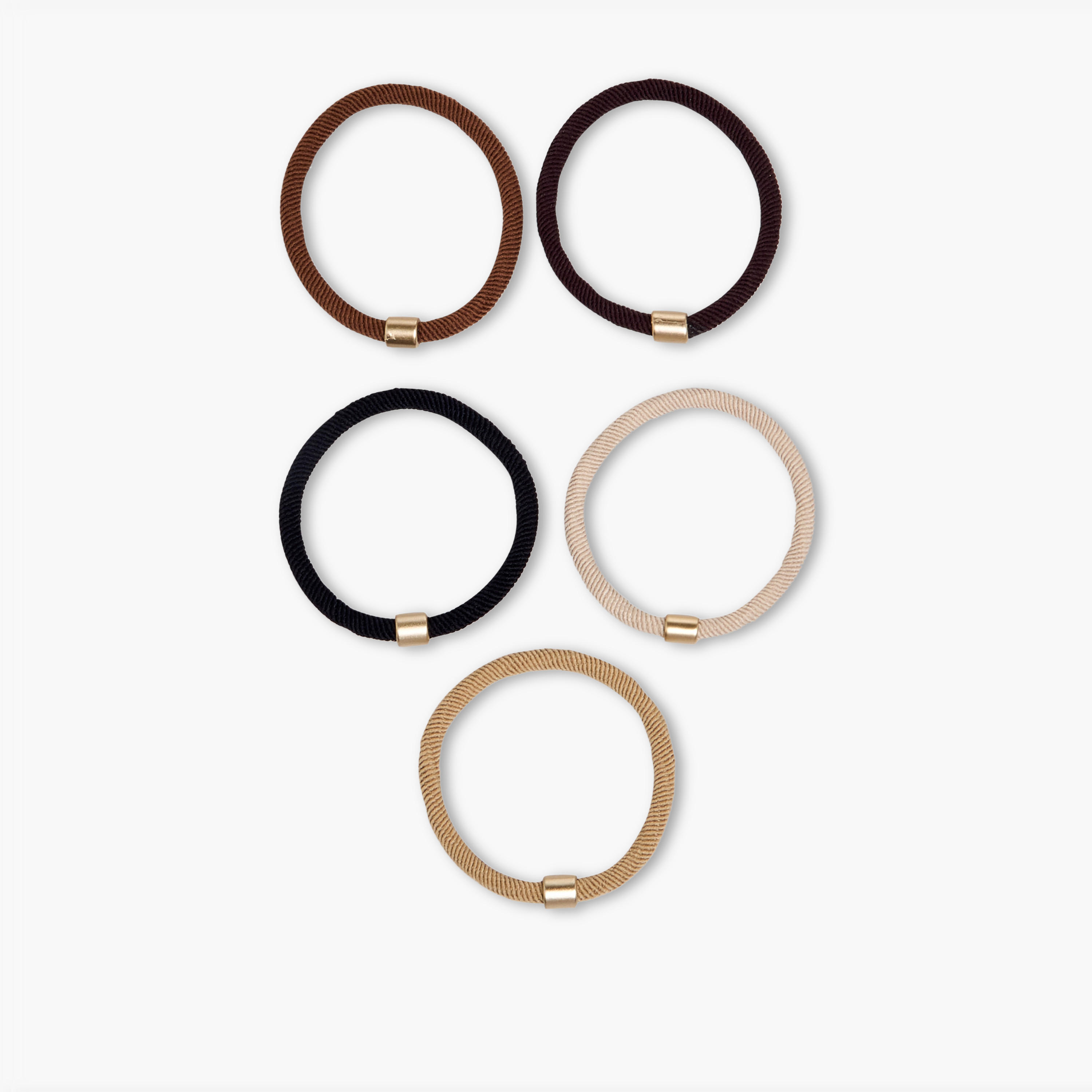 Pack of 5 Hair Tie-women-hairaccessories-sets-image-3