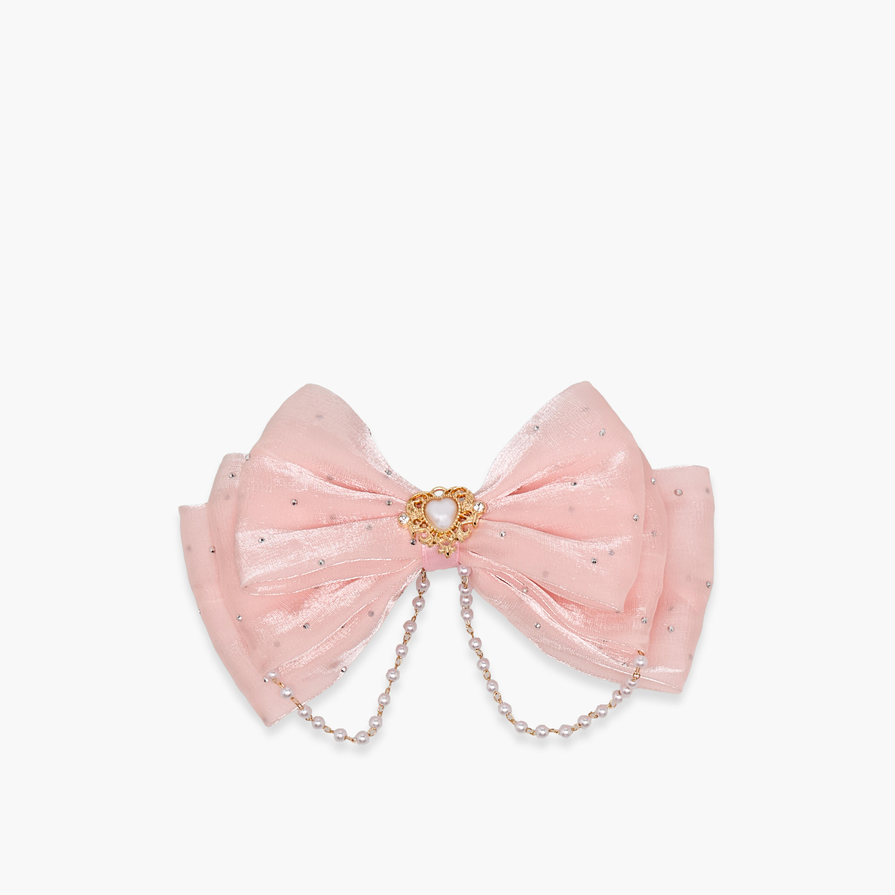 Metal Bow Hair Clip-women-hairaccessories-clips-image-1