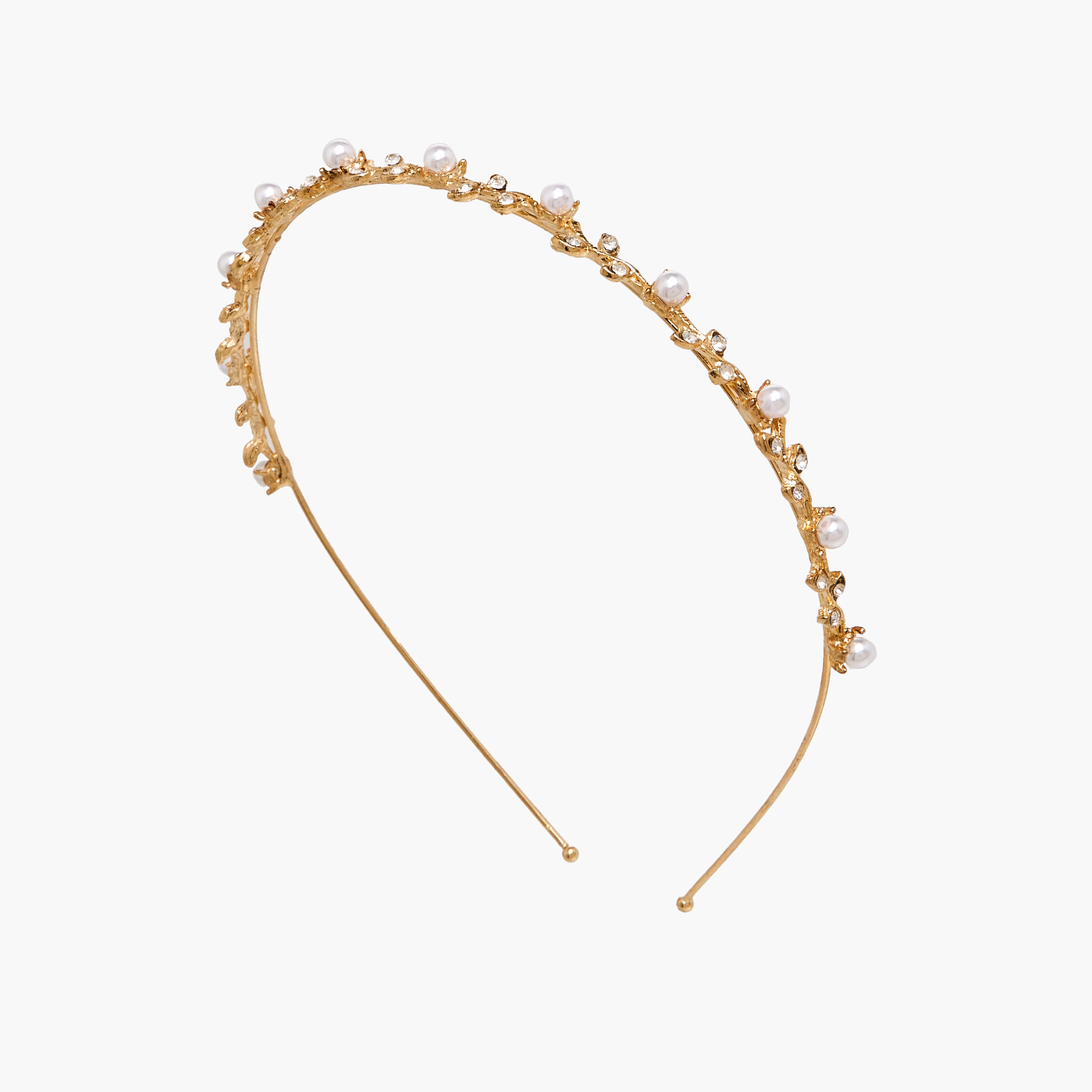 Metallic Pearl Hairband-women-hairaccessories-bands-image-2