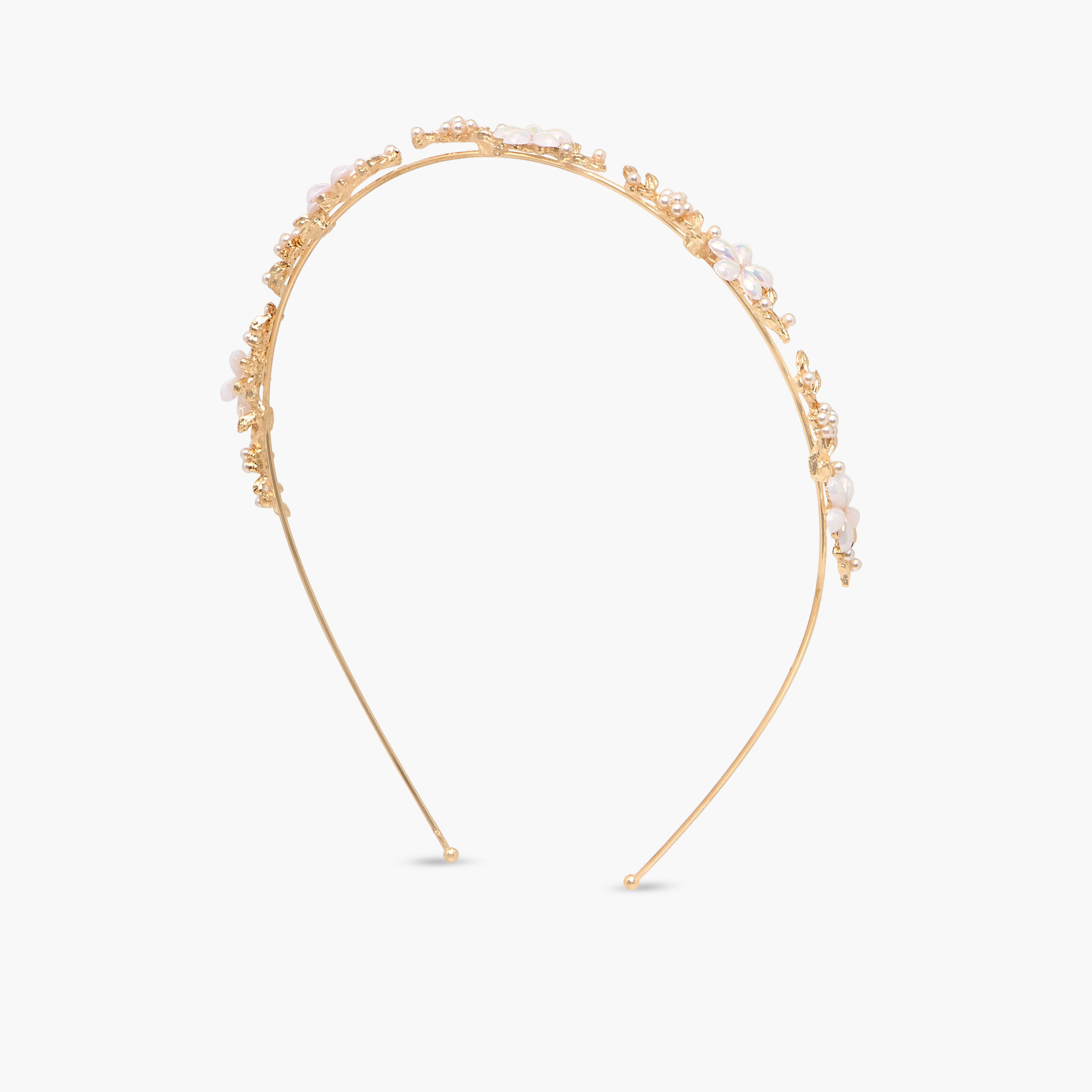 Metallic Floral Hairband-women-hairaccessories-bands-image-2