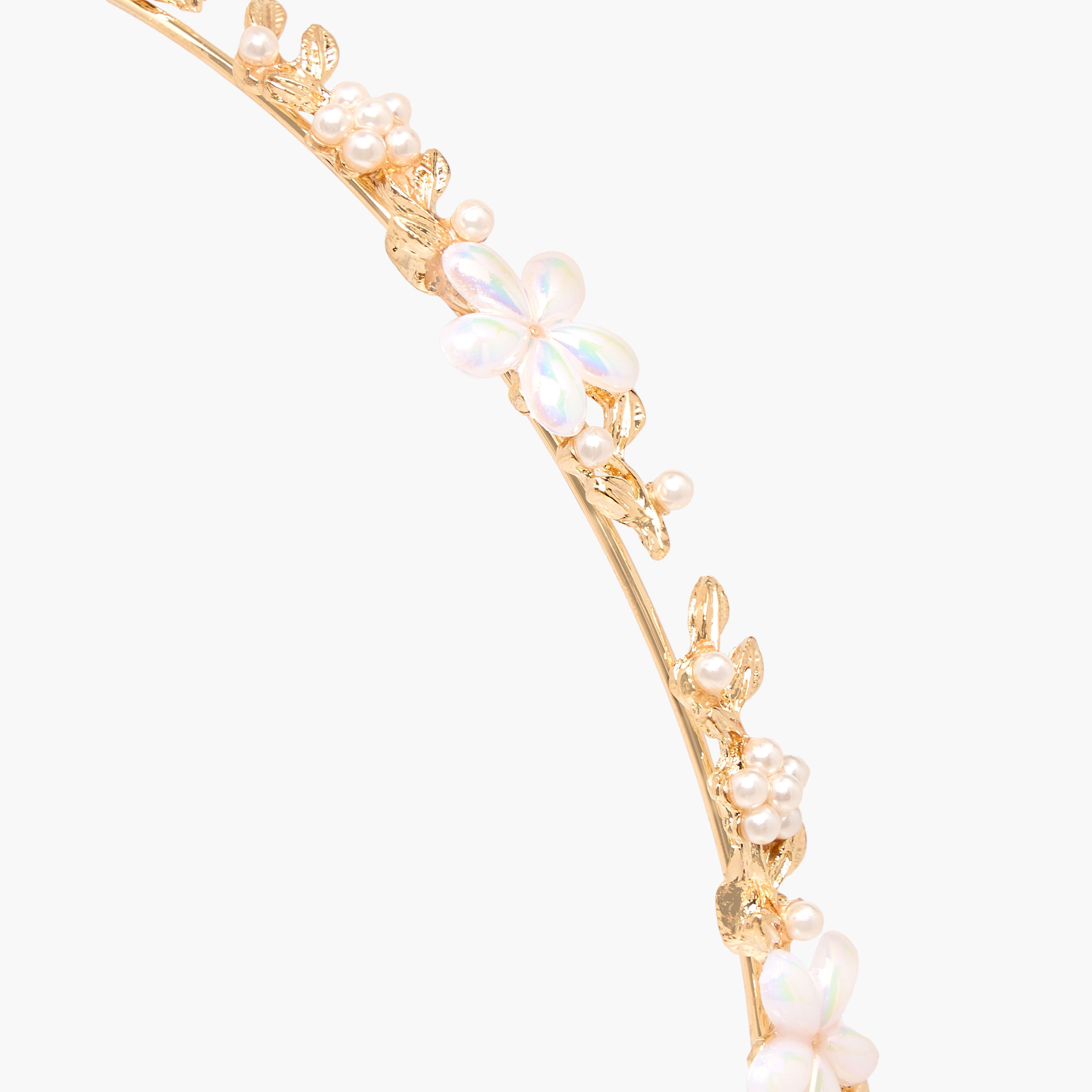 Metallic Floral Hairband-women-hairaccessories-bands-image-3