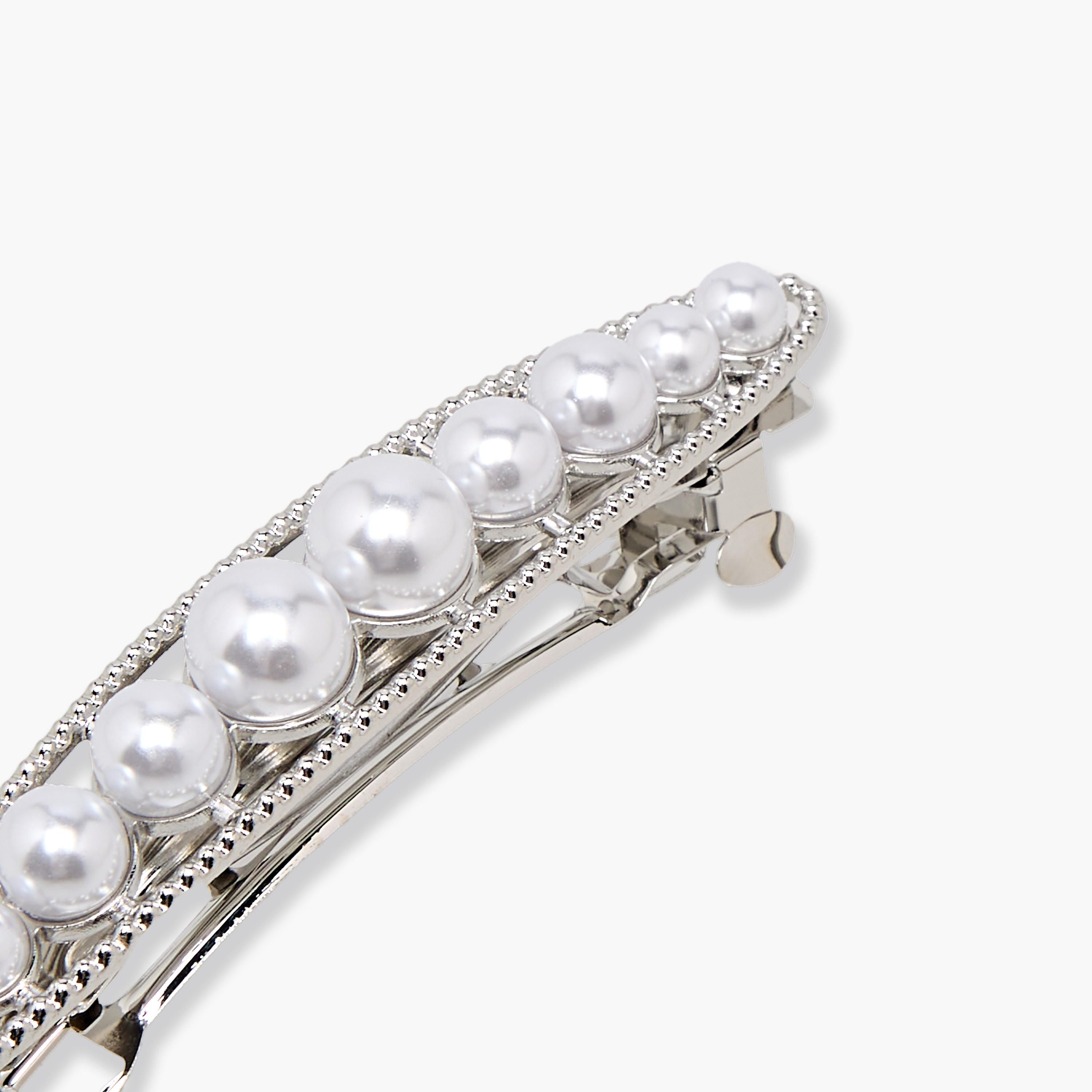 Metal Embellished Barrette Hair Clip-women-hairaccessories-clips-image-4