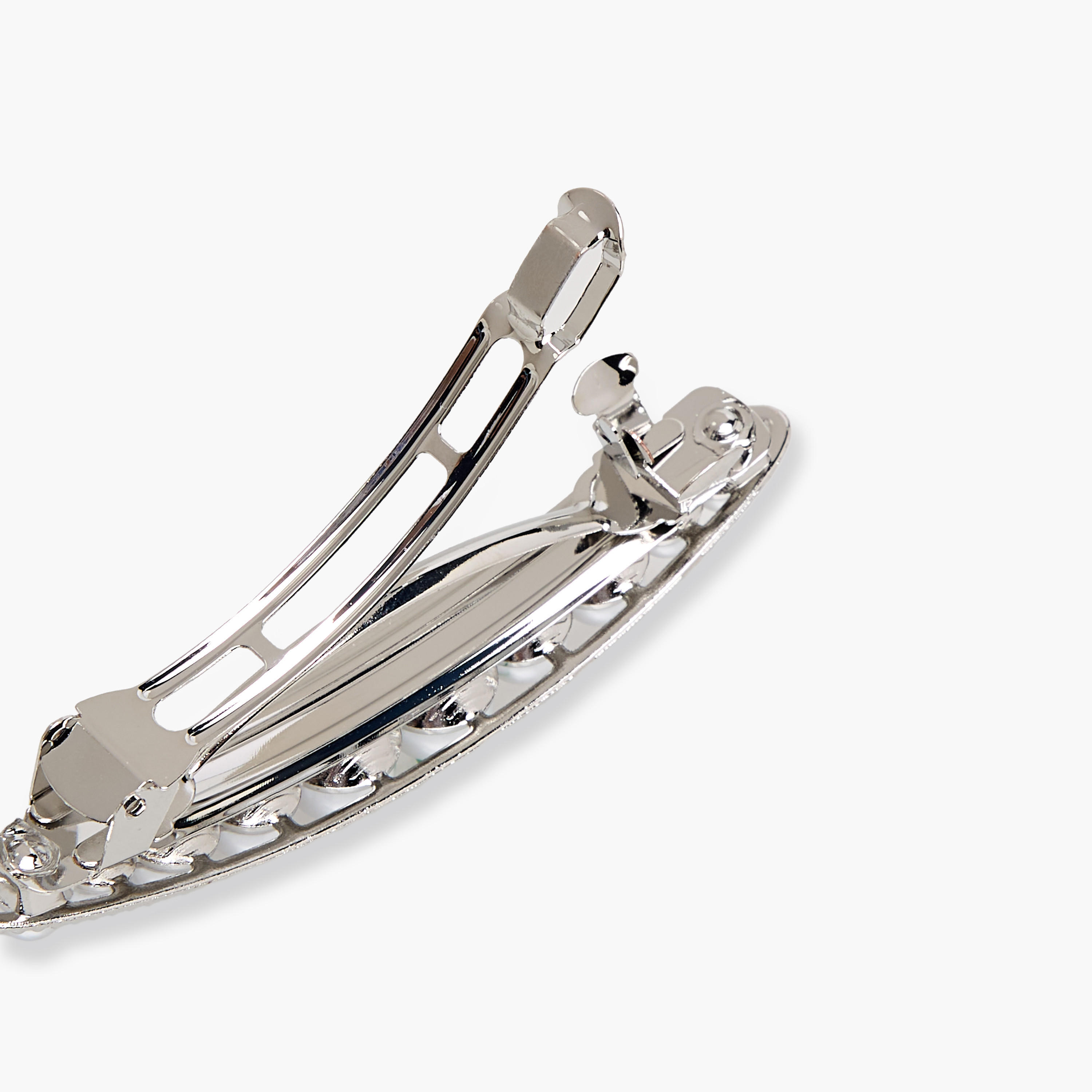 Metal Embellished Barrette Hair Clip-women-hairaccessories-clips-image-5