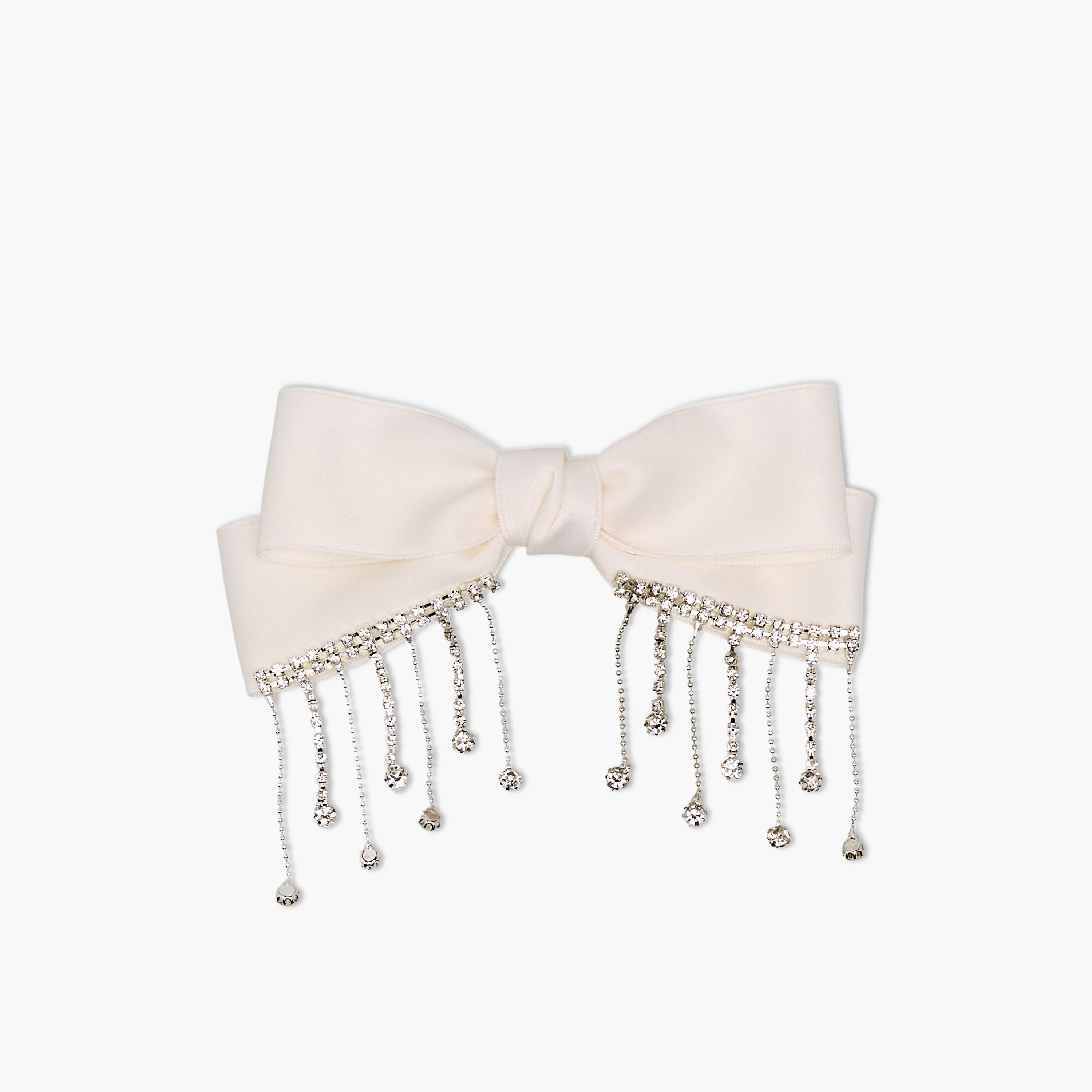 Bow Barette Hair Clip with Embellishment-women-hairaccessories-clips-image-1