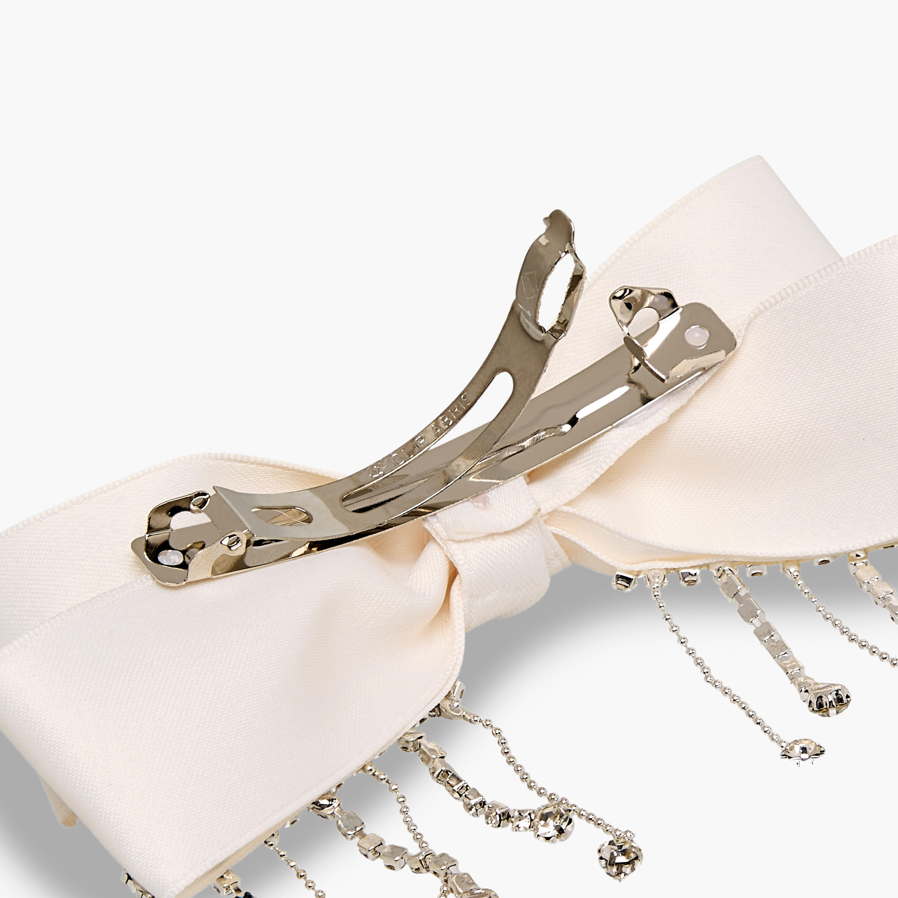 Bow Barette Hair Clip with Embellishment-women-hairaccessories-clips-image-4