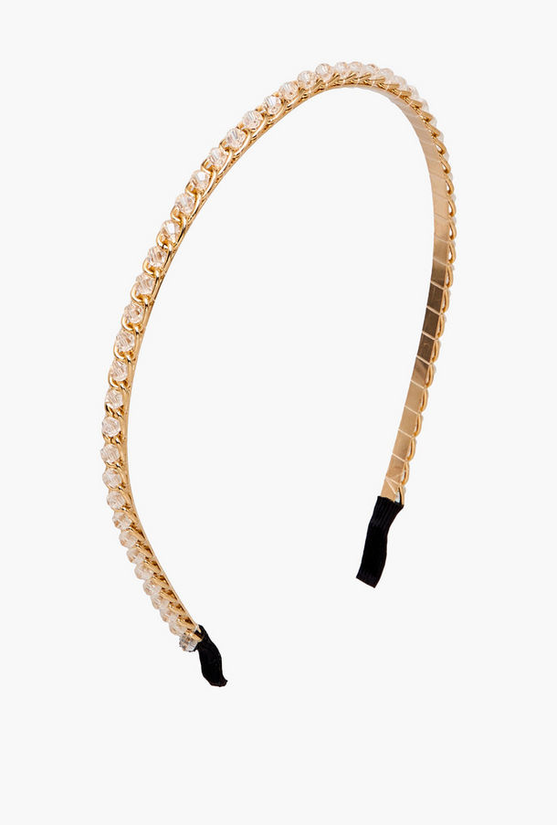 Metallic Crystal Hairband-women-image-1