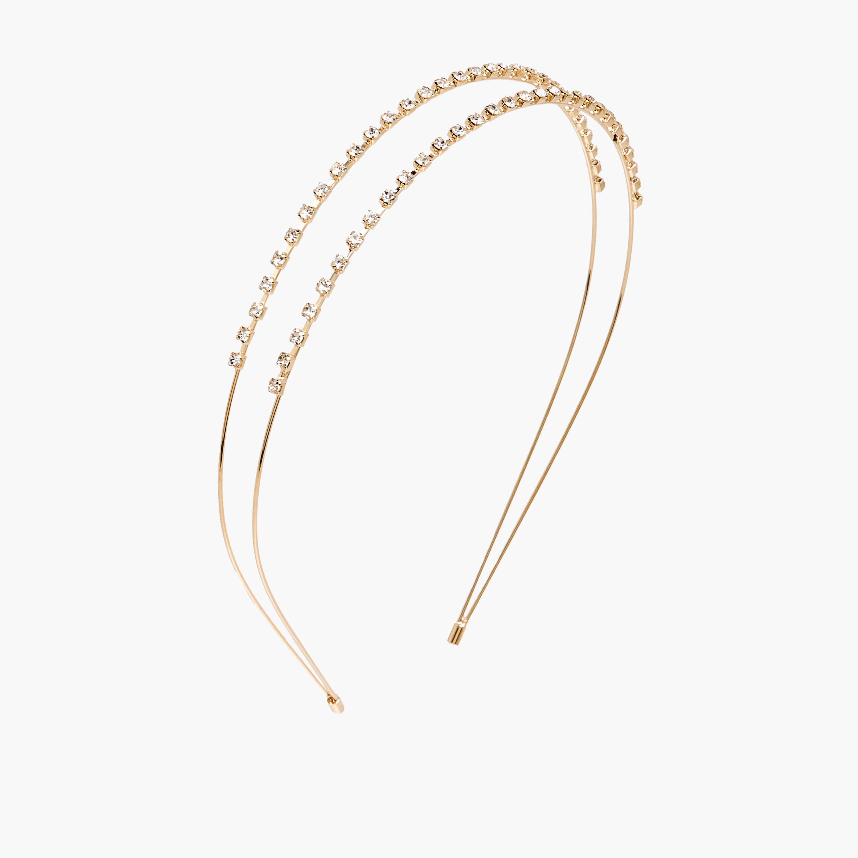 Metallic Double Hairband-women-hairaccessories-bands-image-1