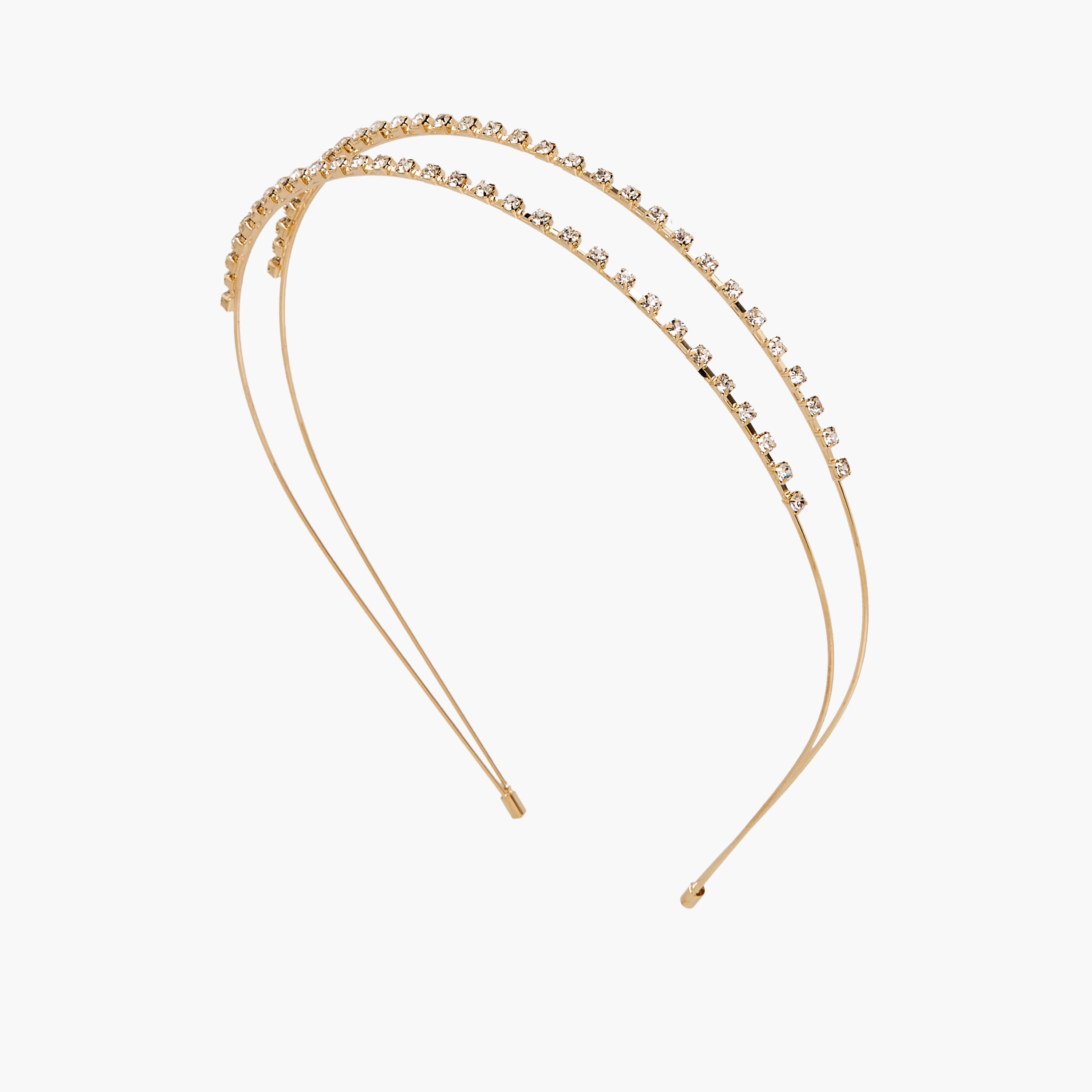 Metallic Double Hairband-women-hairaccessories-bands-image-2